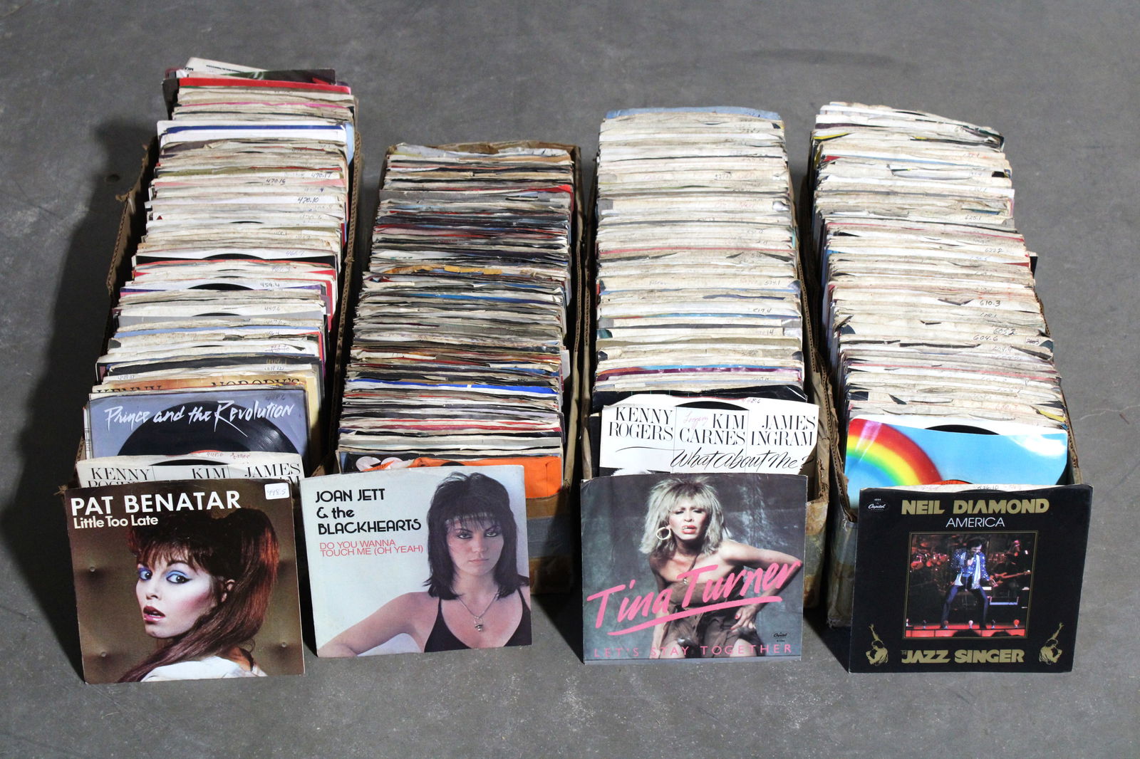 Assorted Lot of 45rpm Records for Jukebox, Lot 2 (1 of 1)