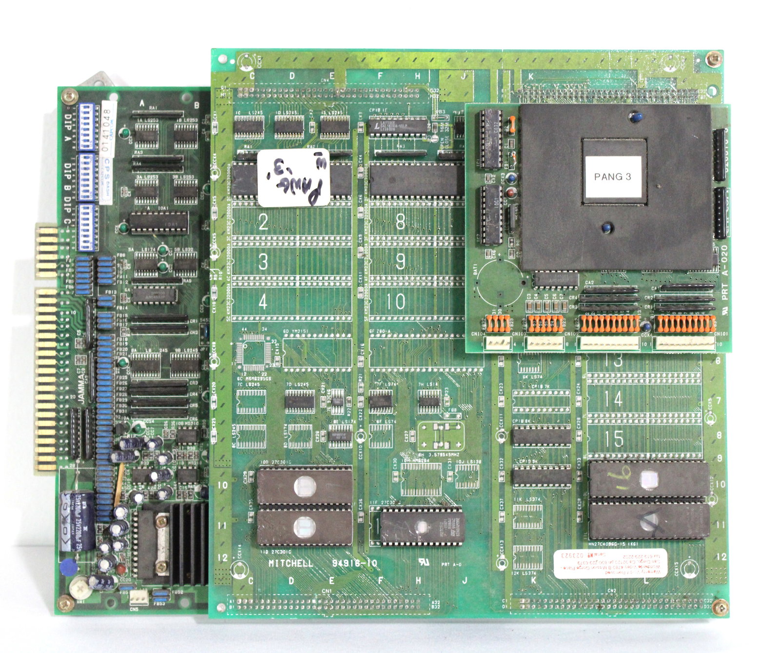 Capcom Pang 3 Arcade Game Board (1 of 1)