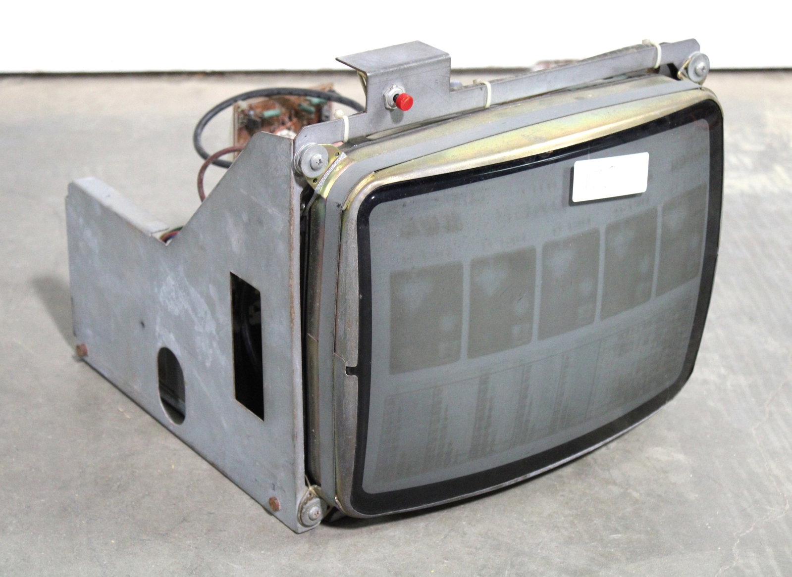 CRT Monitor for Arcade 13", Lot 1: Believed to be working. Some screen burn. This item requires third-party shipping or pickup arrangements to be made.
