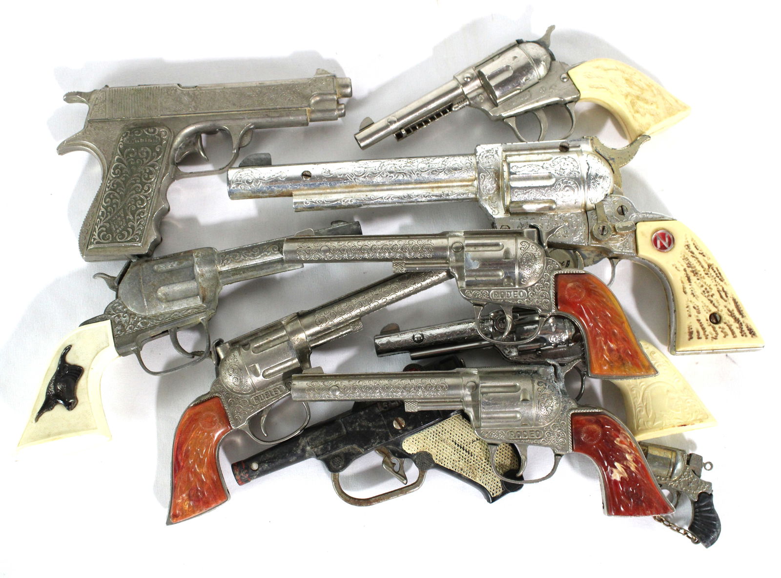Toy Cap Guns including Hubley (1 of 1)