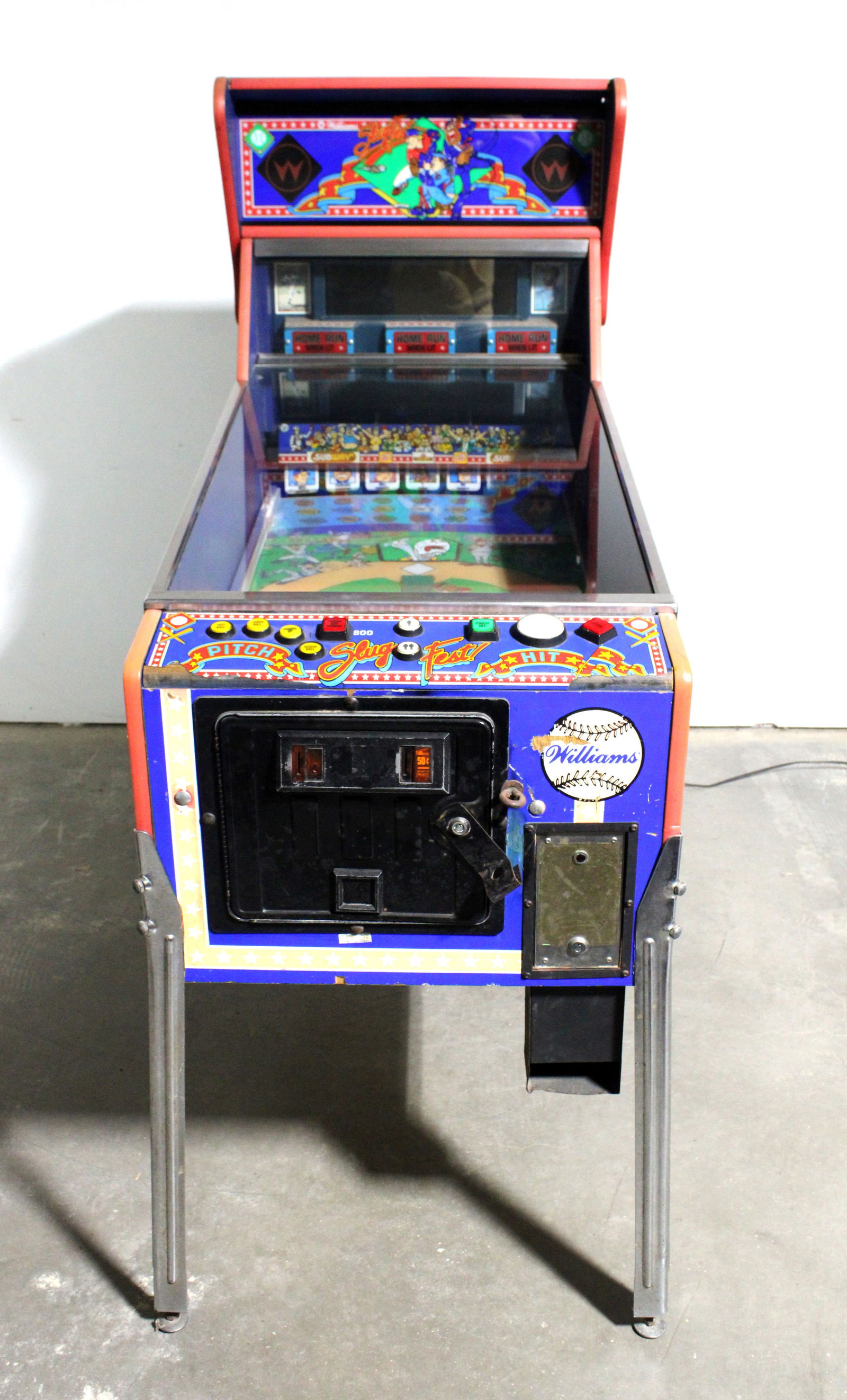 Williams Slugfest Pinball Machine (1 of 7)