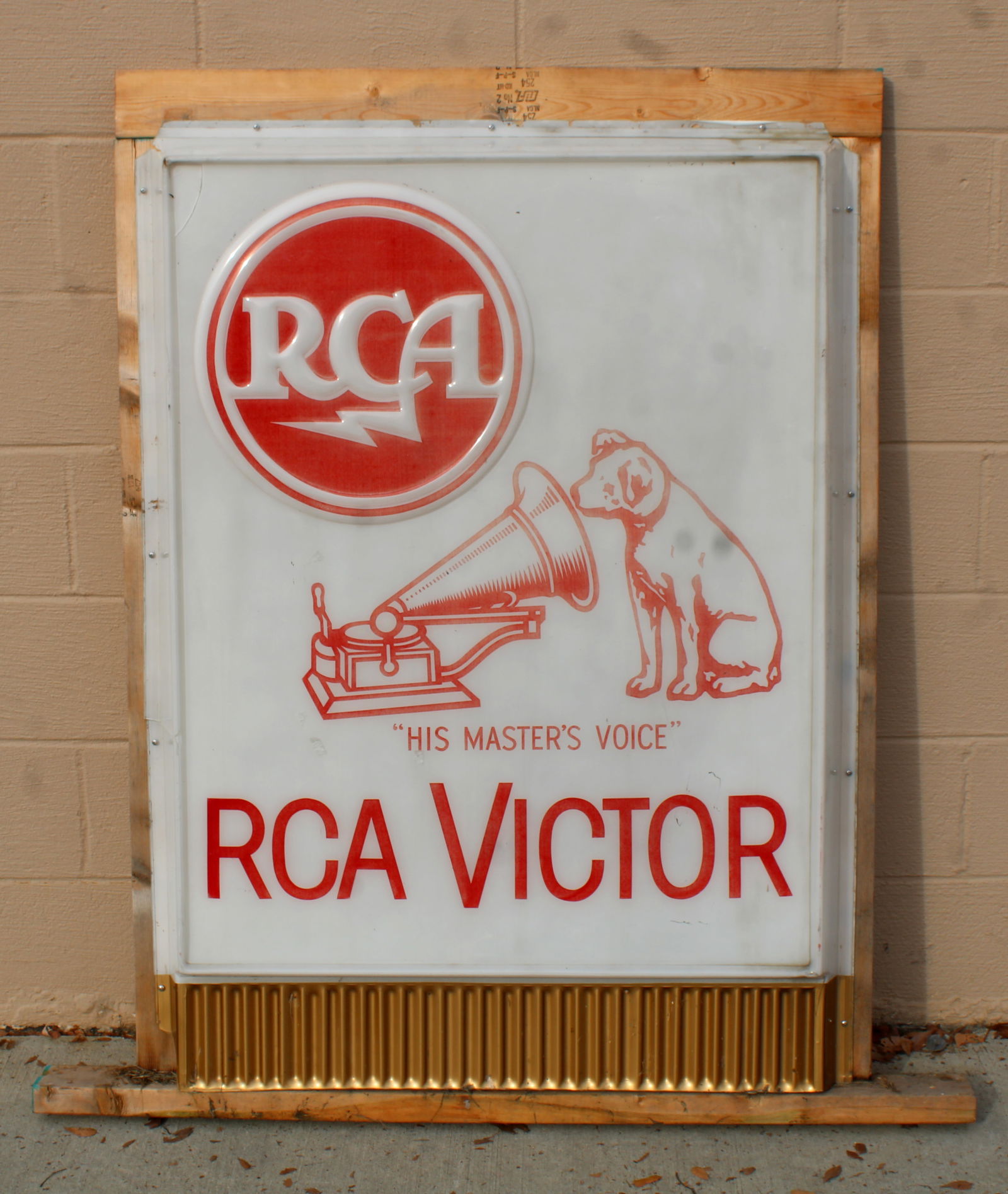 RCA Victor "His Master's Voice" Sign (1 of 2)