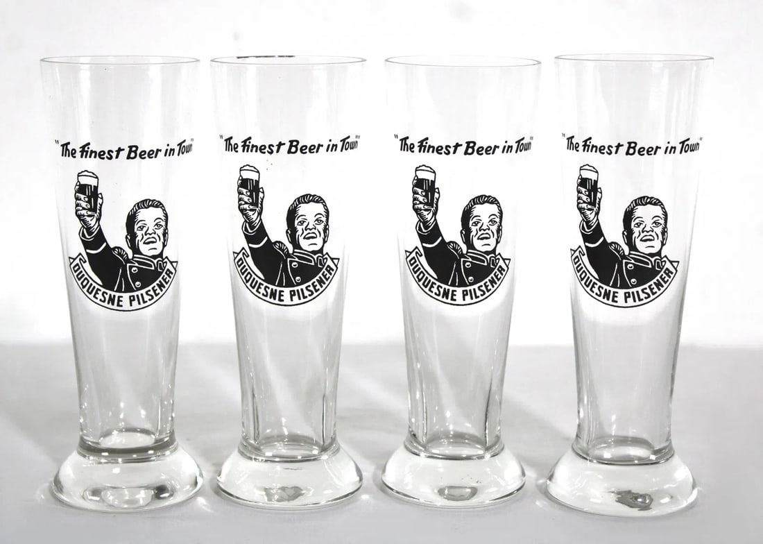 Duquesne Pilsner "The Finest Beer in Town" Glassware (1 of 1)