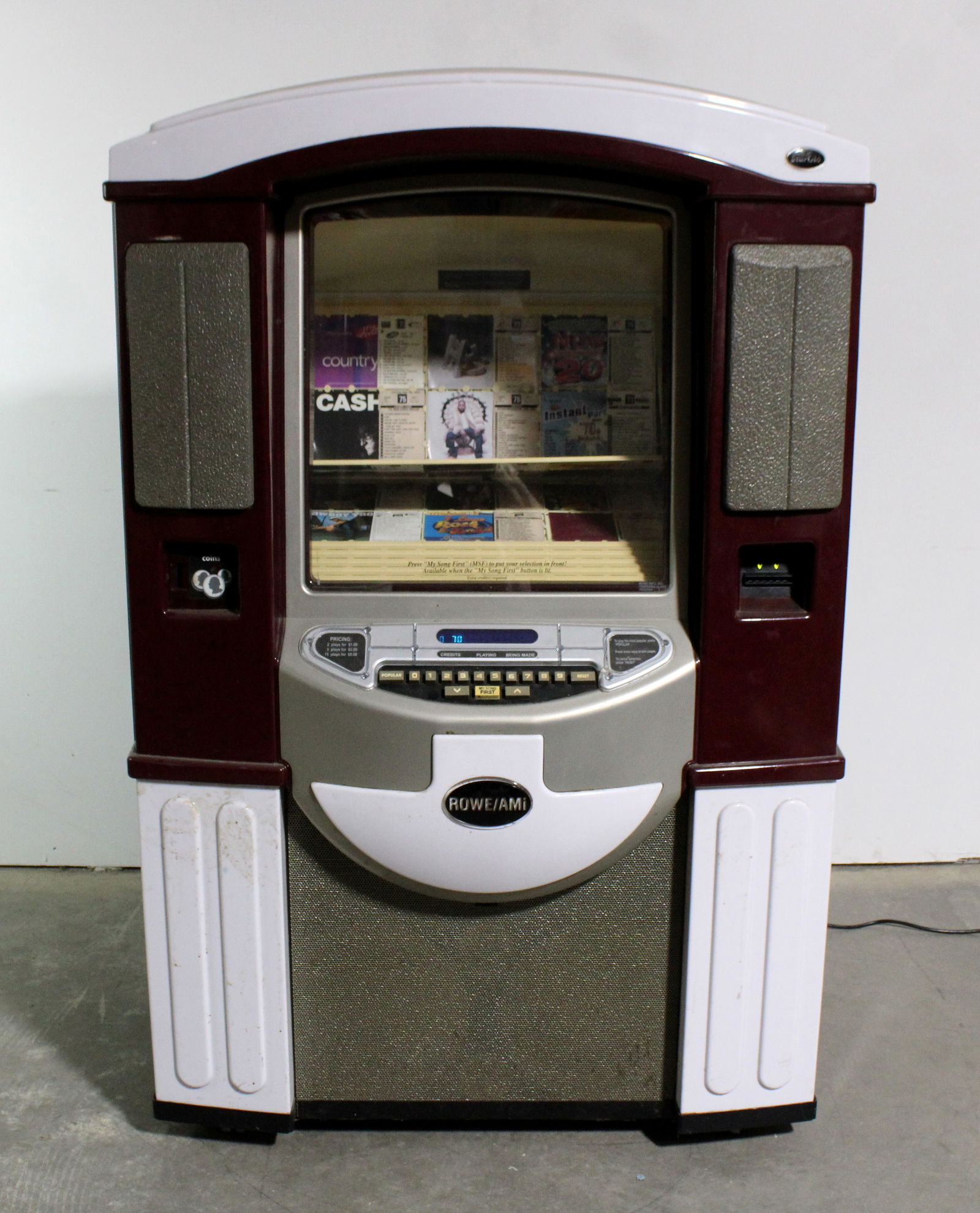 Rowe Ami R 92 Coin Op Jukebox Record / Cd (works)