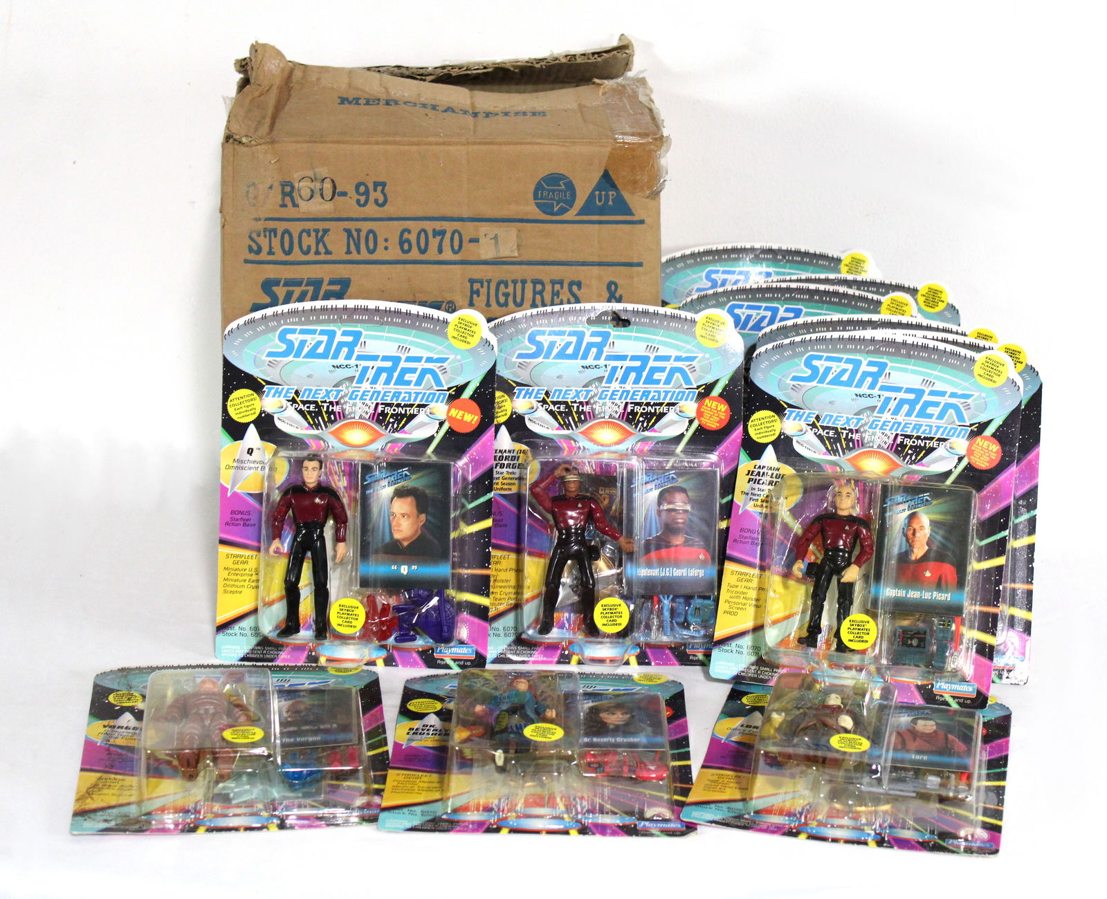 Star Trek The Next Generation Action Figures with Box (1 of 2)