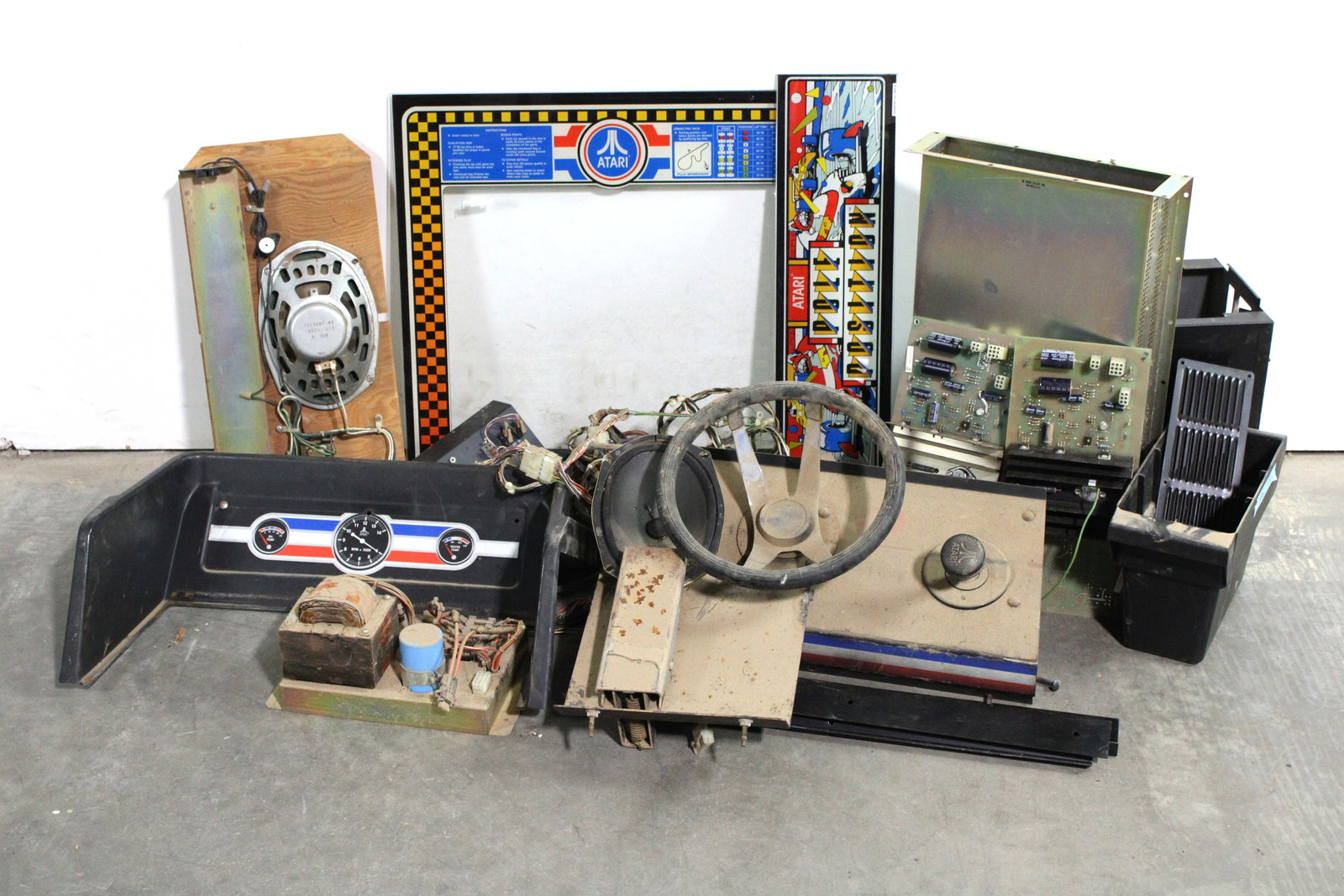 Atari Pole Position Arcade Game Parts (1 of 3)