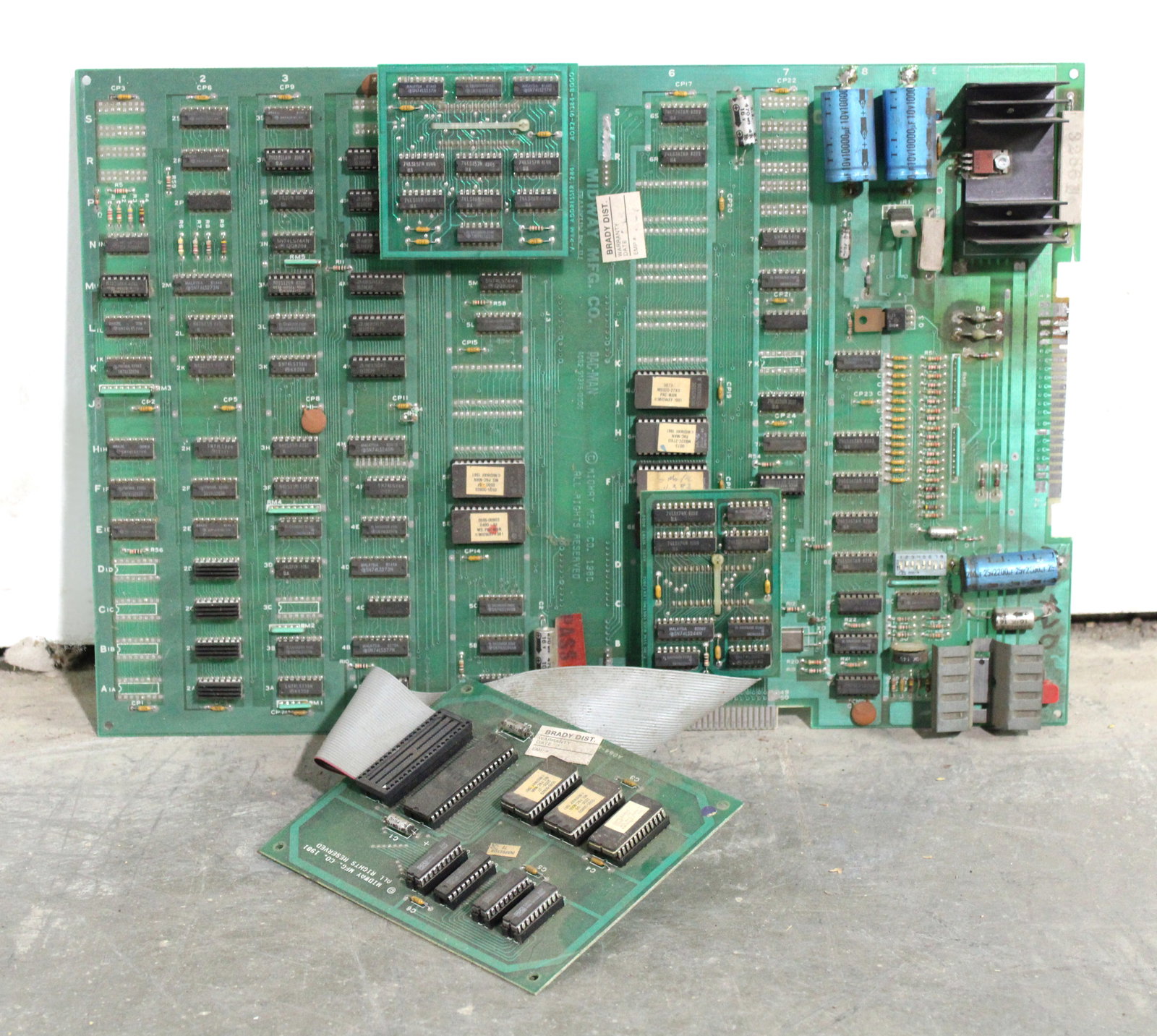 Bally Ms. Pac-Man Arcade Game Board (1 of 1)