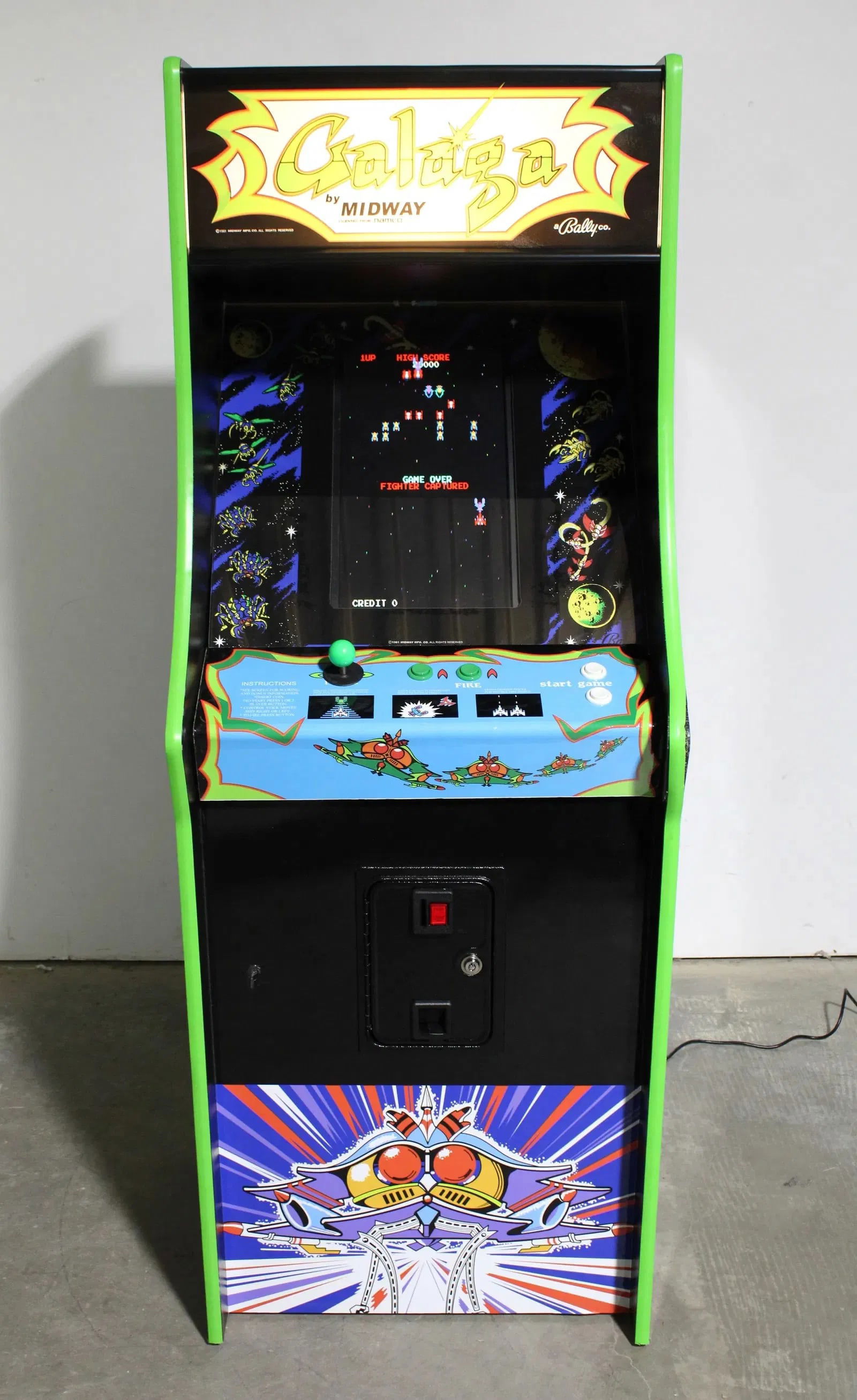 Midway Galaga Arcade Game, Slim New Build (1 of 3)