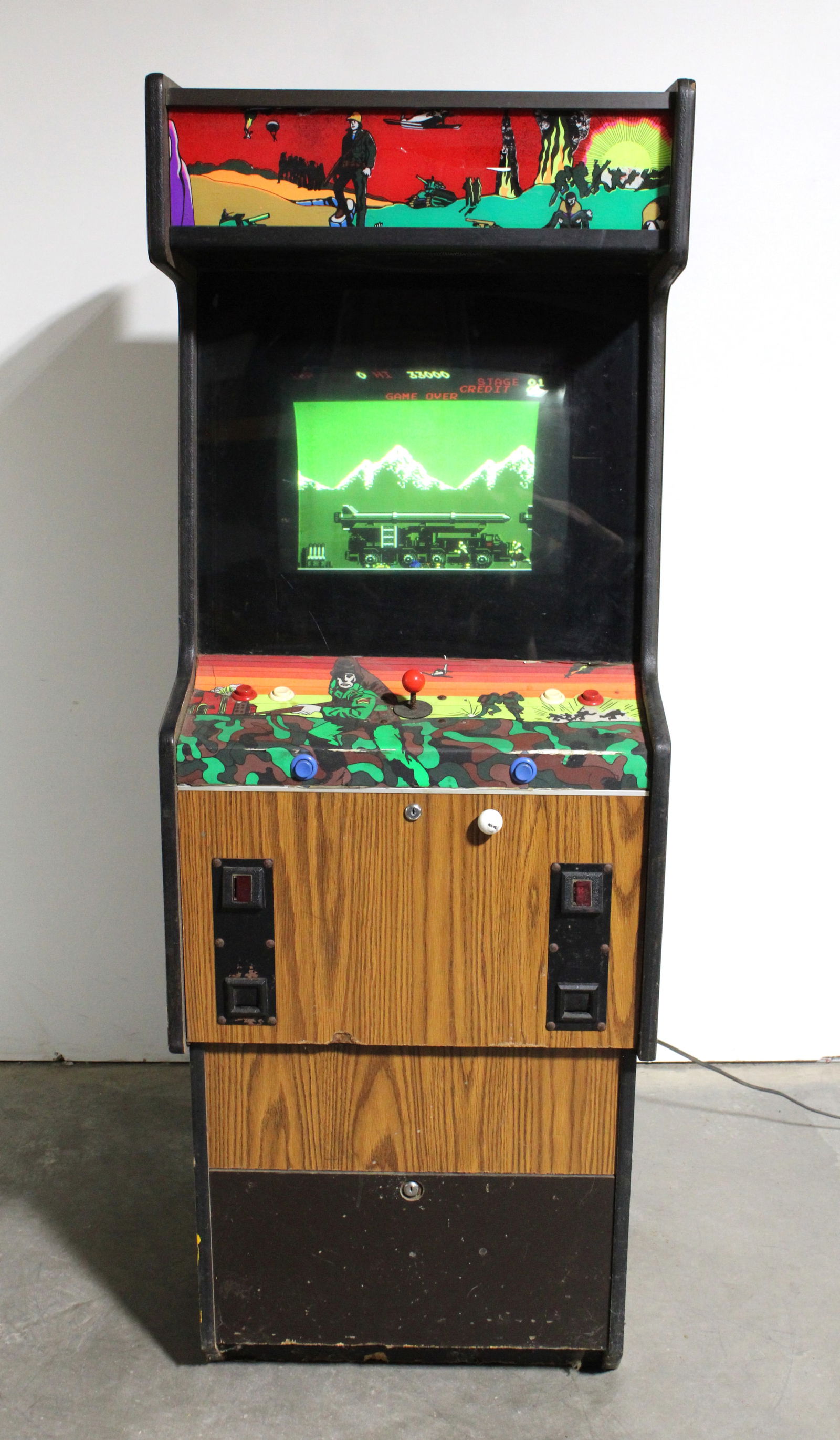 Konami Green Beret Arcade Game (1 of 4)