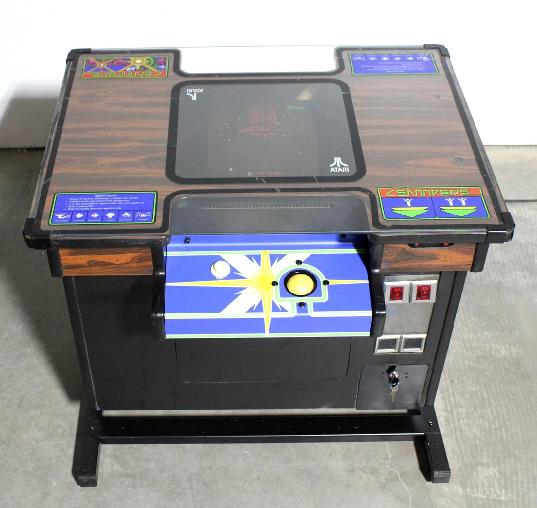 Atari Centipede Cocktail Arcade, Restored (1 of 4)