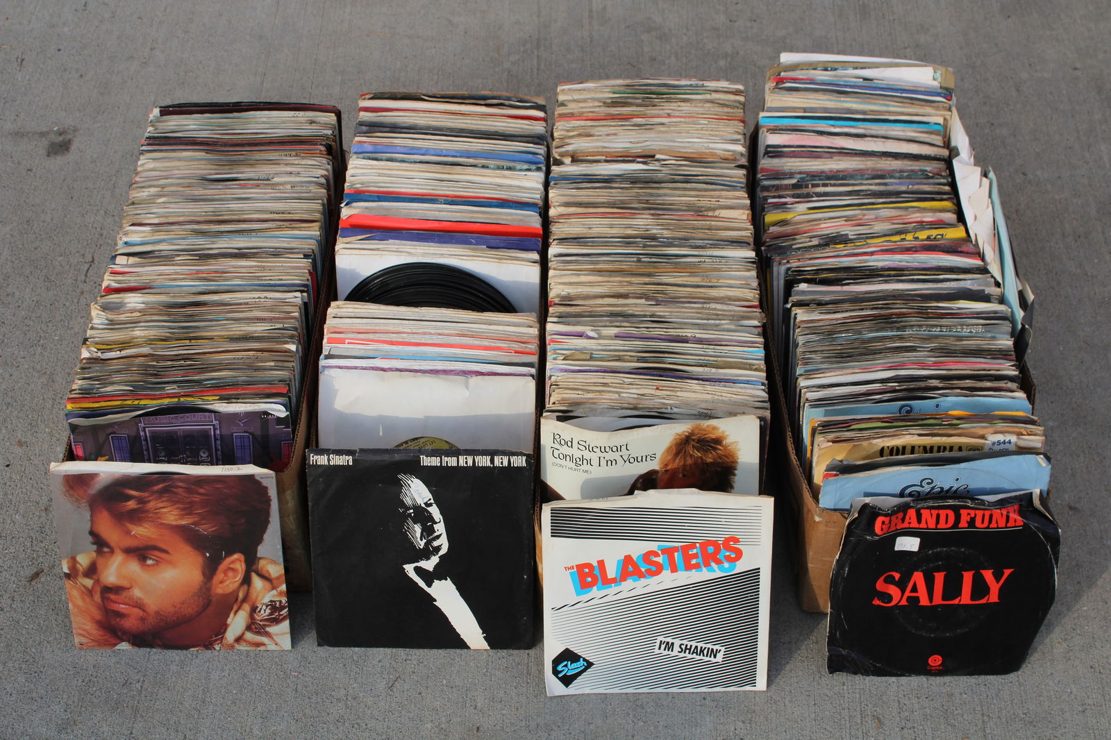 Large Lot of Assorted 45rpm Records for Jukebox, Lot 6 (1 of 1)