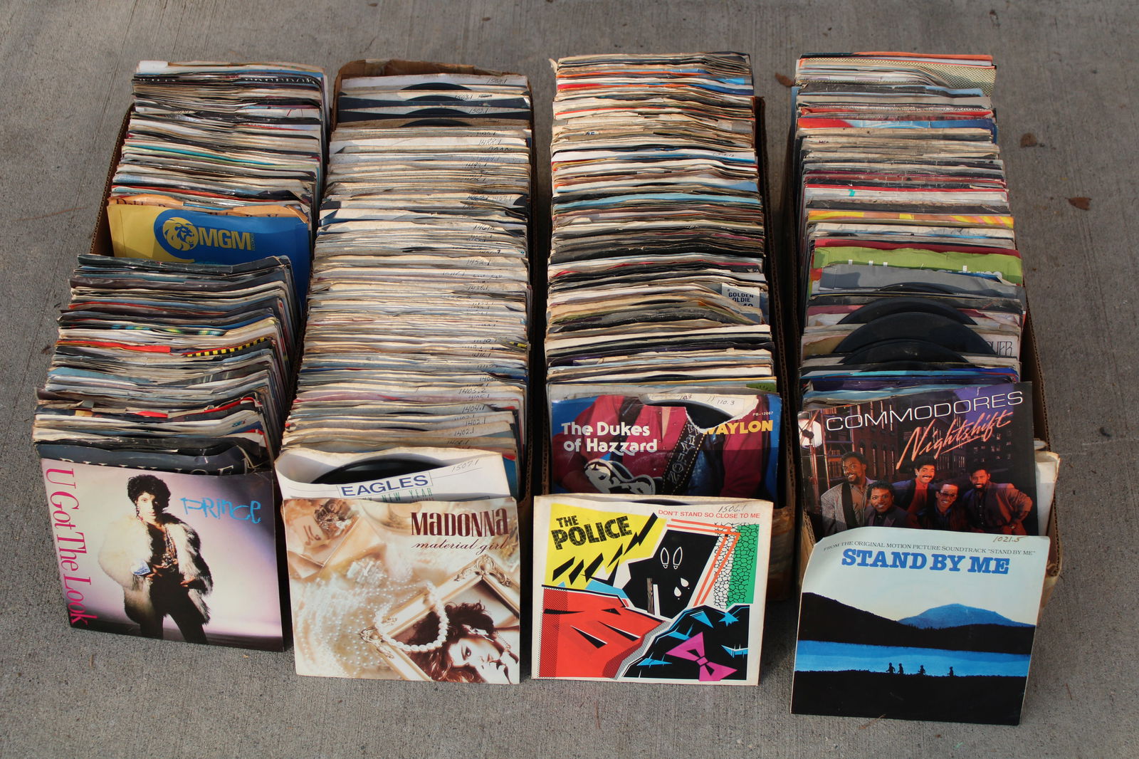 Large Lot of Assorted 45rpm Records for Jukebox, Lot 7 (1 of 1)