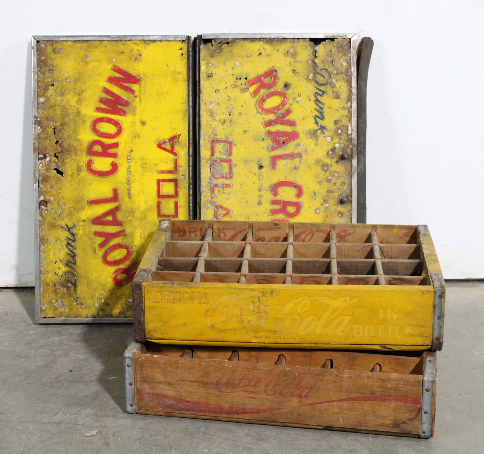 Royal Crown Cola Wooden Crate