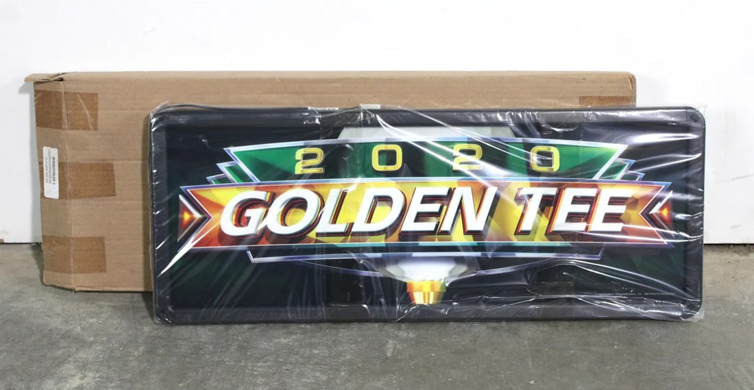 Golden Tee 2020 Lighted Marquee, New in Box (1 of 2)