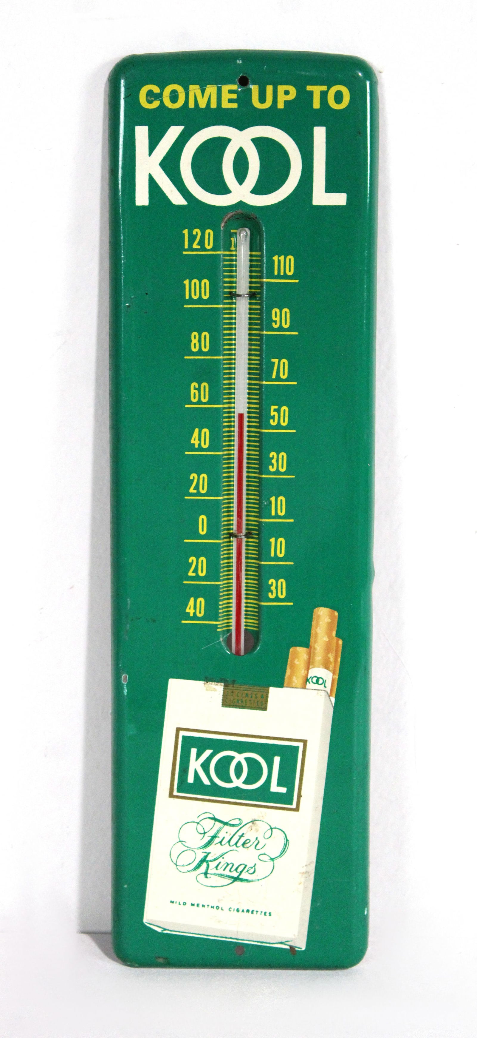 KOOL Cigarettes Advertising Thermometer (1 of 2)