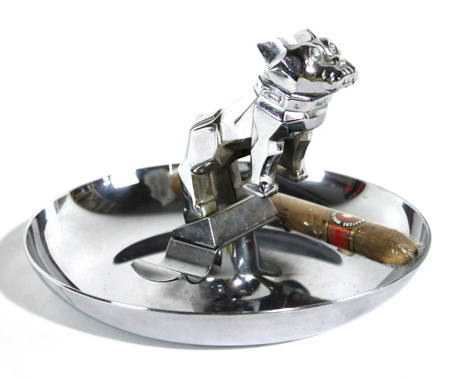 Mack Truck Cigar Ashtray: In-house shipping available. Dimensions: 5 x 7 x 7