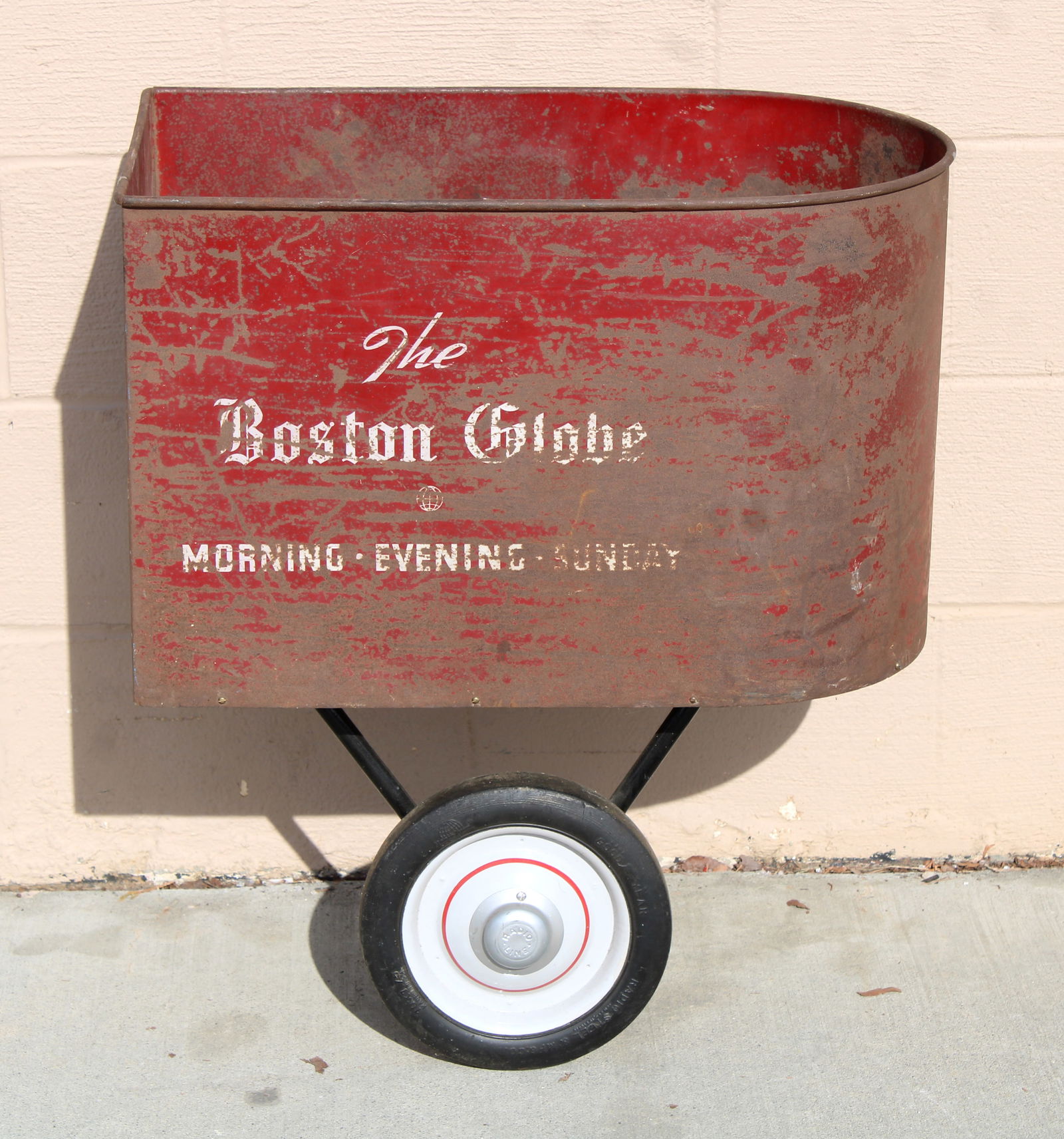The Boston Globe Newspaper Cart (1 of 4)