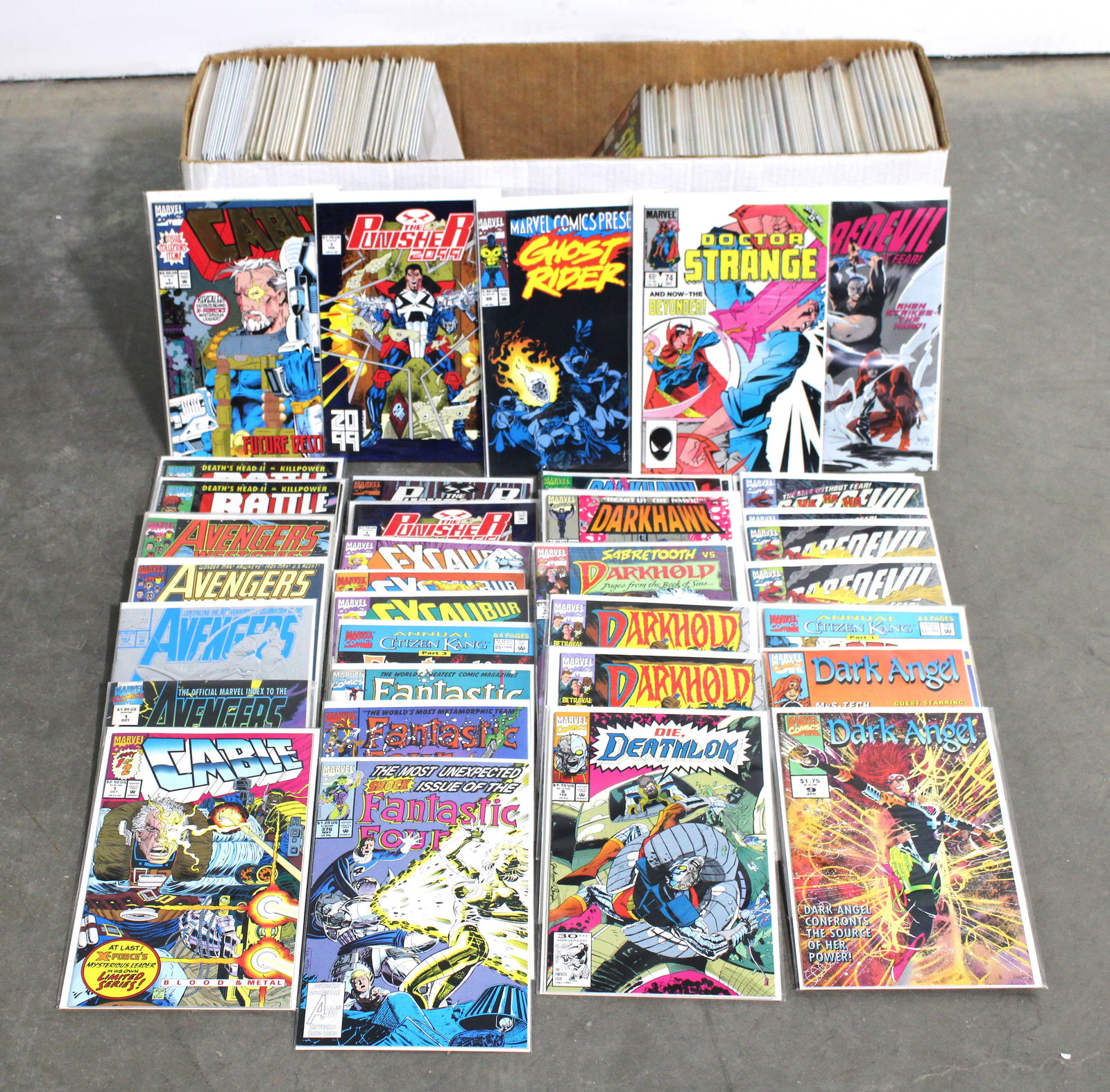 Marvel Reseller's Comic Book Lot incl. Daredevil and Ghostrider (1 of 2)