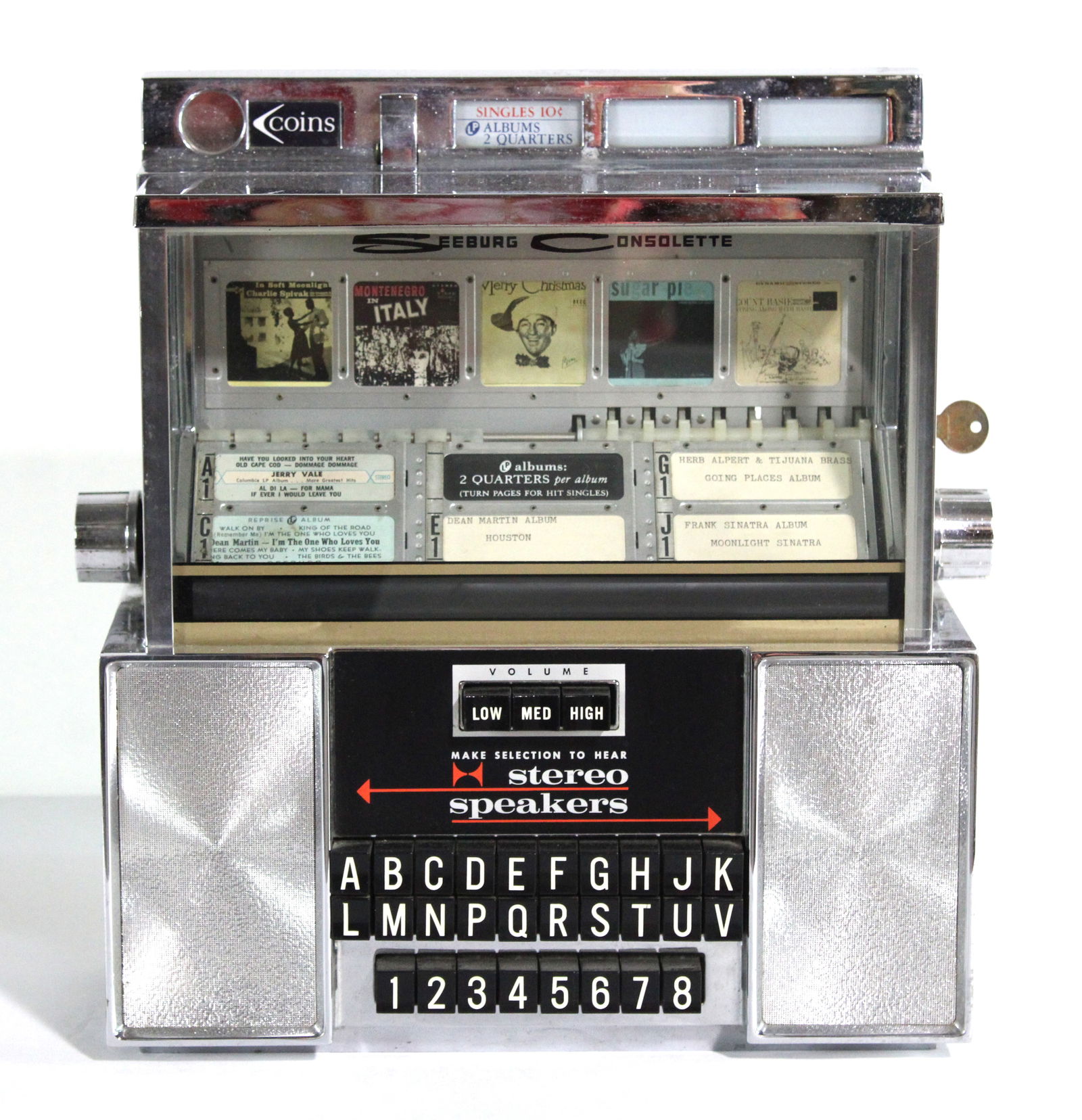 Seeburg Consollete Wallbox with Key (1 of 3)