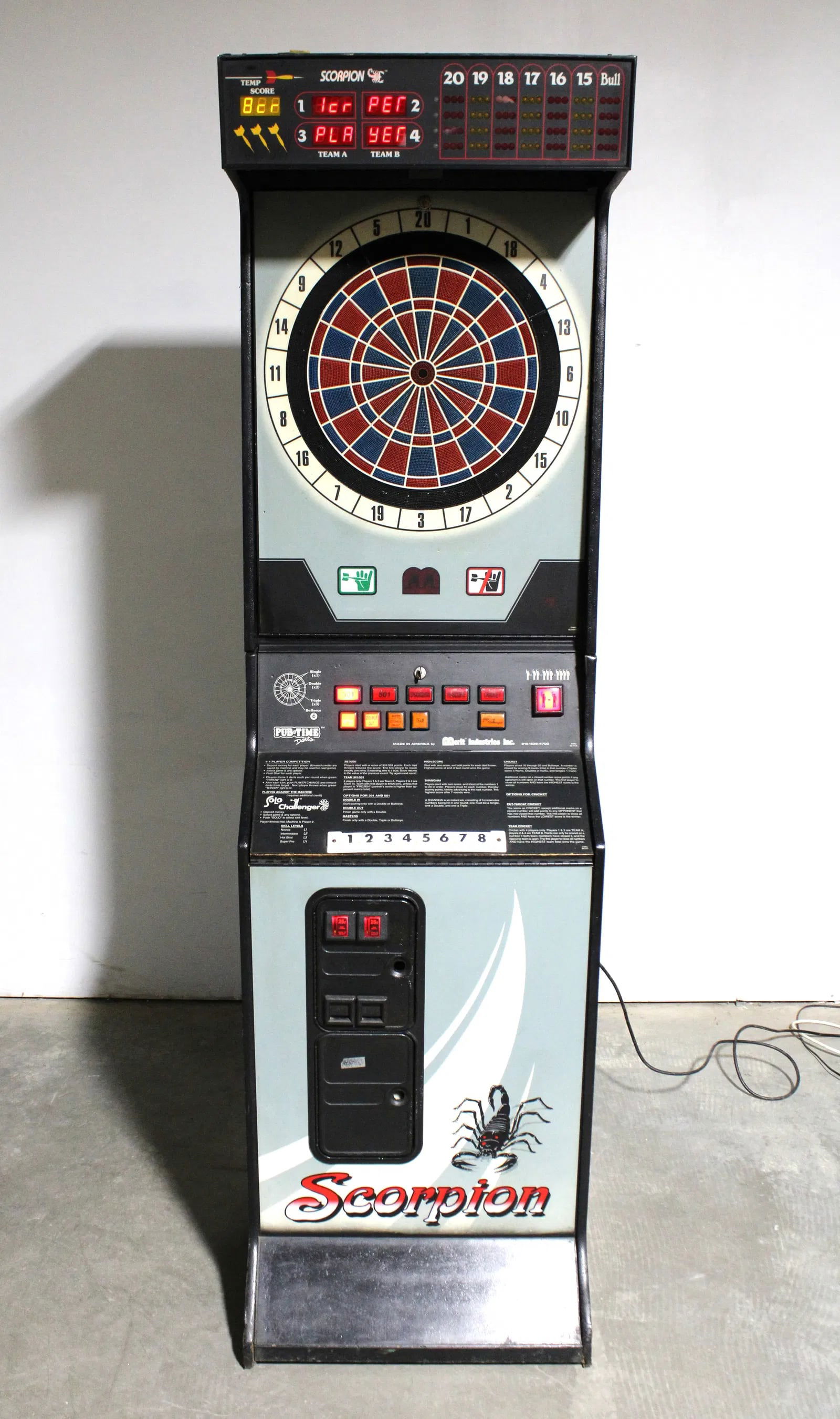 Merit Scorpion Electronic Dart Machine (1 of 4)