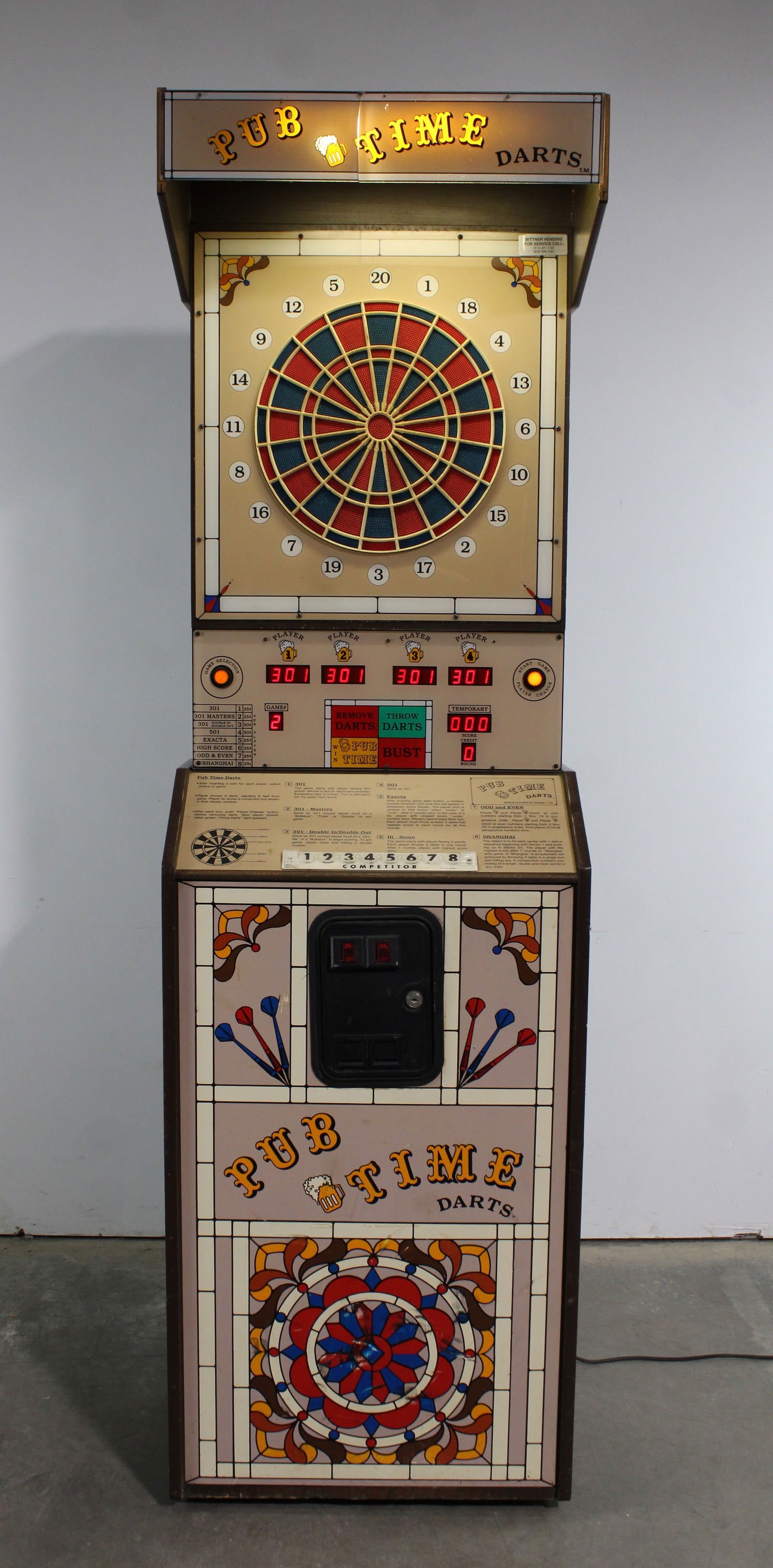 Pub Time Electronic Darts Arcade Game (1 of 3)