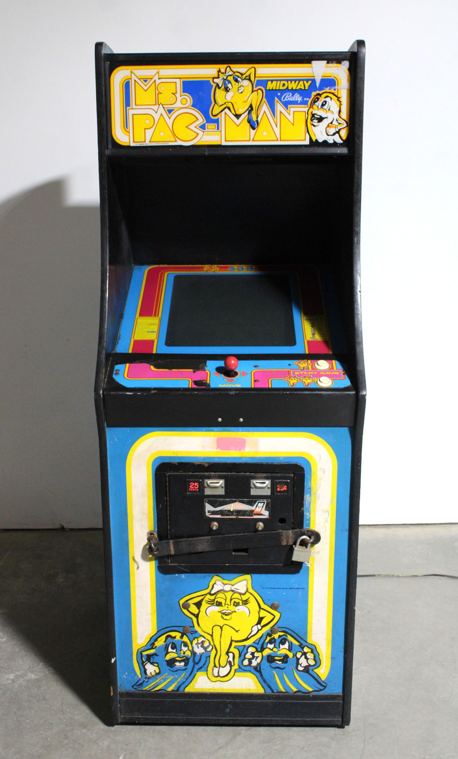 Bally Ms. Pac-Man Arcade Game, Lot 2 (1 of 6)