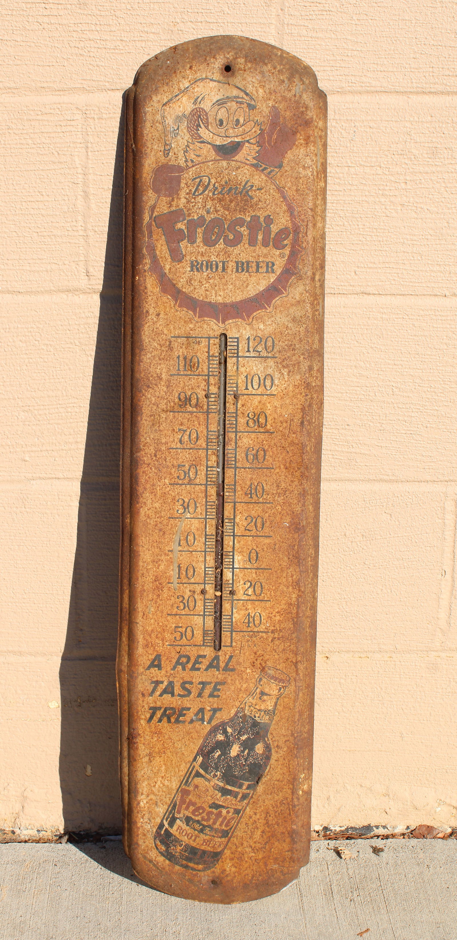 Frostie Root Beer Thermometer (1 of 2)