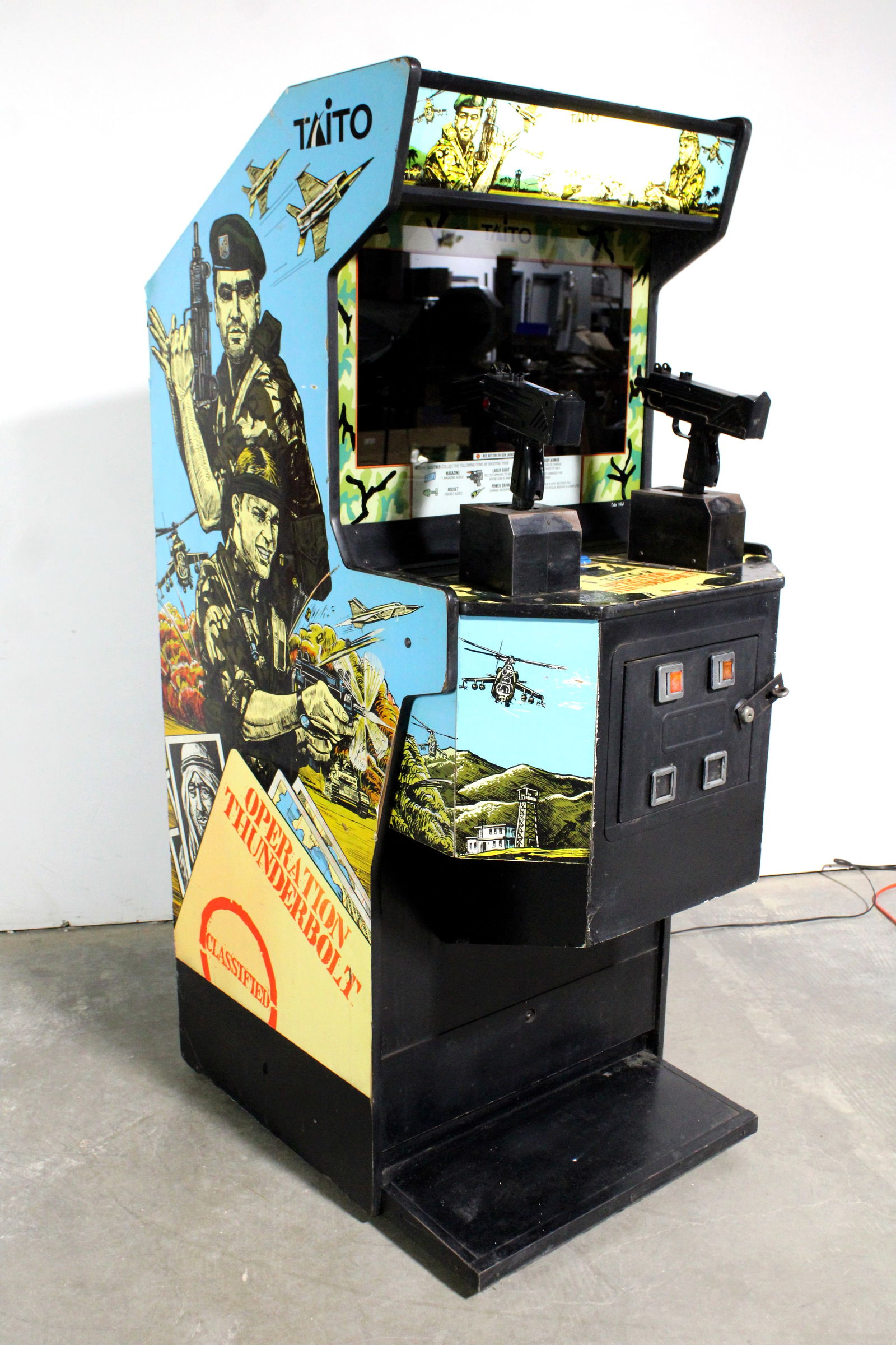 グライアス　PCゲーム　TAITO Taito Operation Thunderbolt Arcade Game