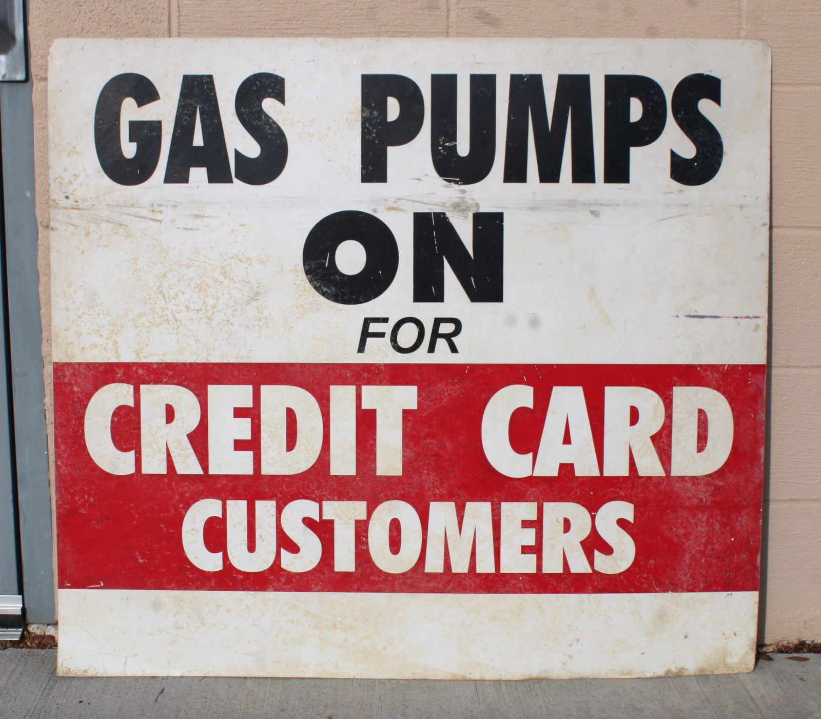 Gas Station Pump Sign (1 of 1)