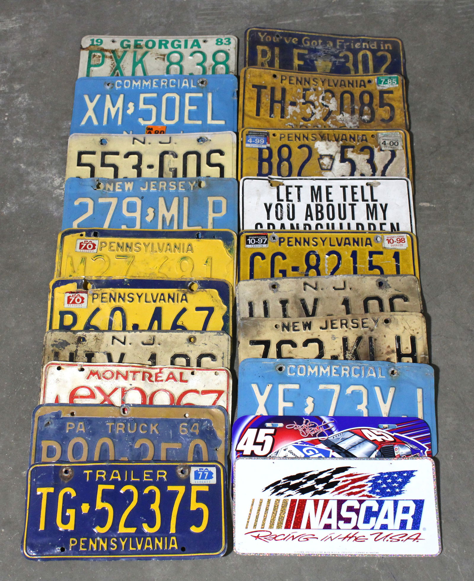 Assorted License Plates incl. Vanity Plates (1 of 1)