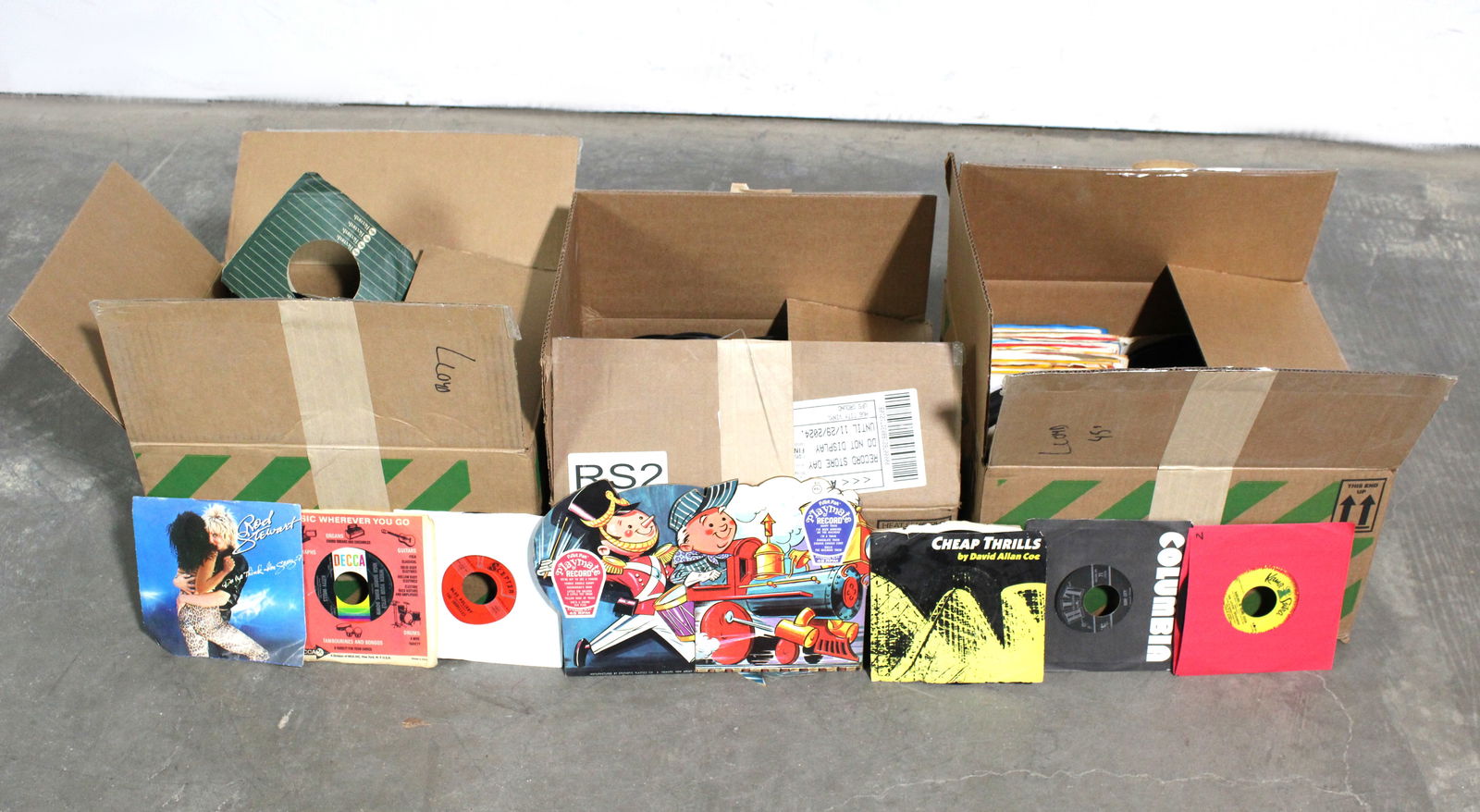 Assorted 45rpm Records for Jukebox, Lot 3 (1 of 4)