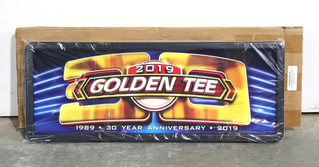 Golden Tee 2019 Lighted Marquee, New in Box (1 of 2)