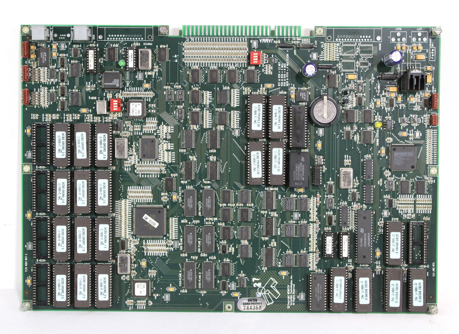 World Class Bowling Arcade Game Board (1 of 1)