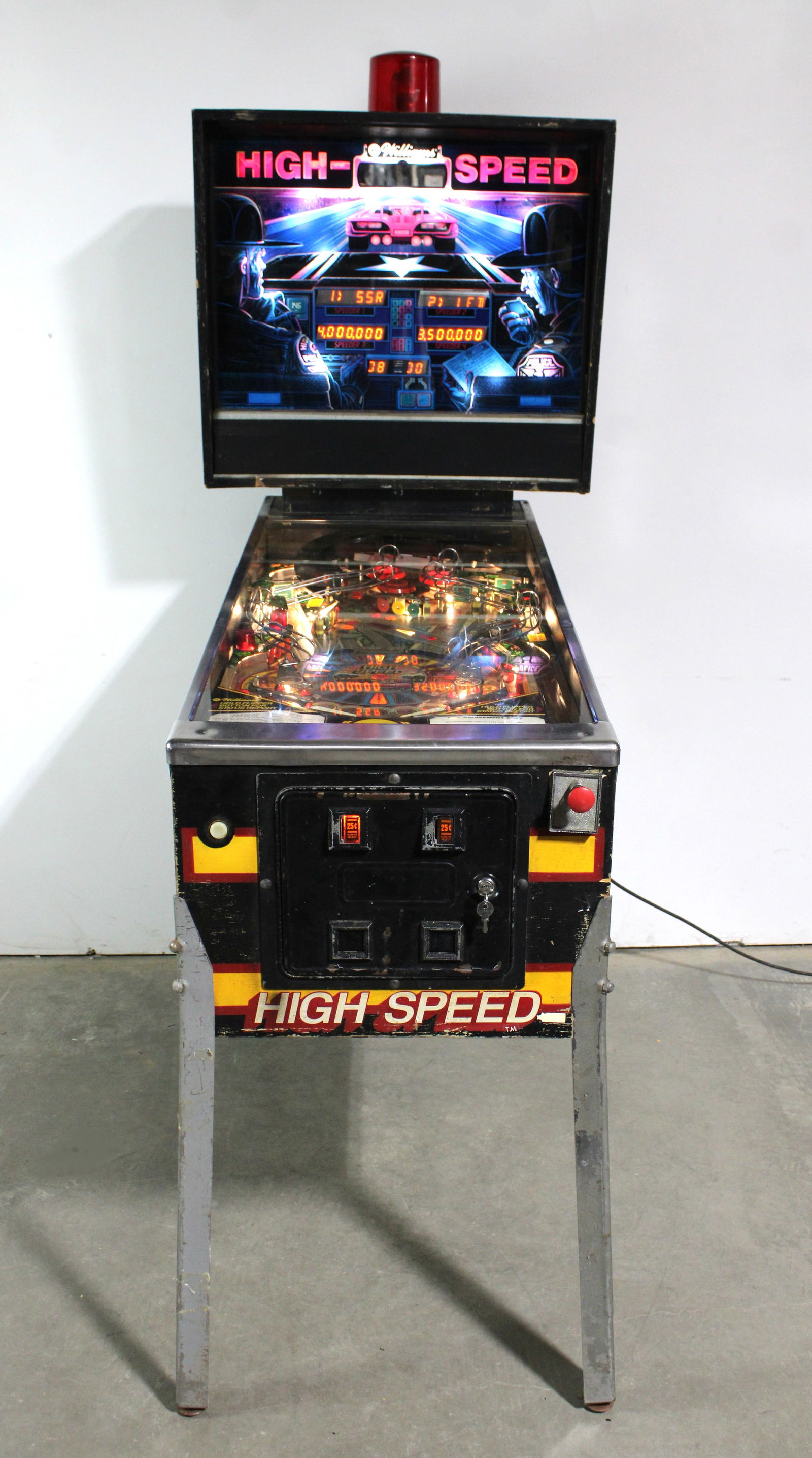 Williams High Speed Pinball Machine with LEDs (1 of 10)