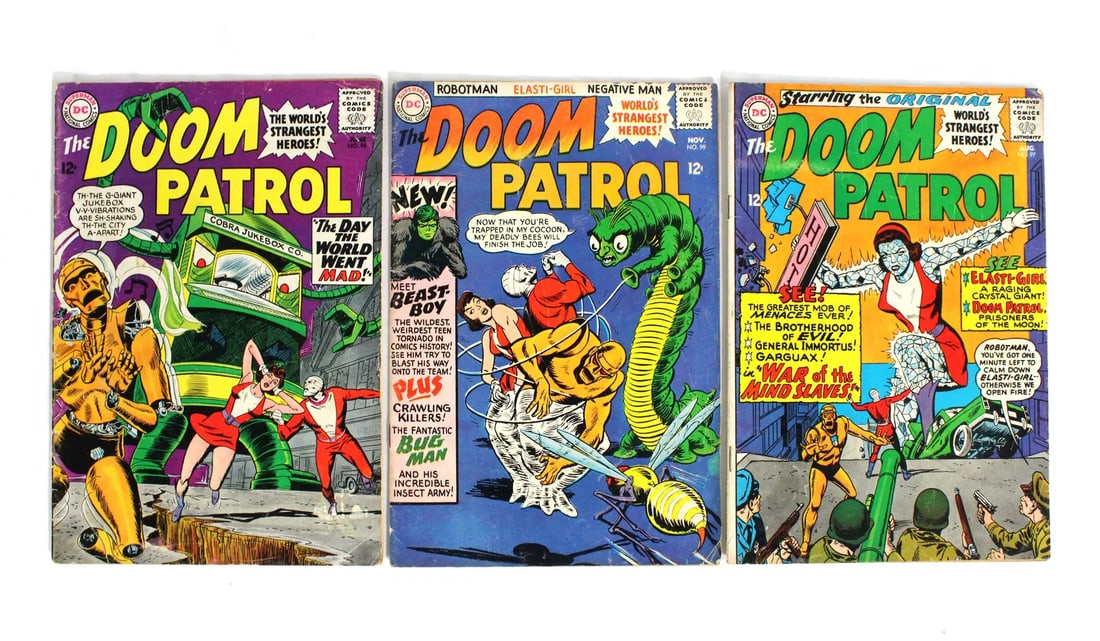 DC Comics Doom Patrol Comic Books (1 of 2)