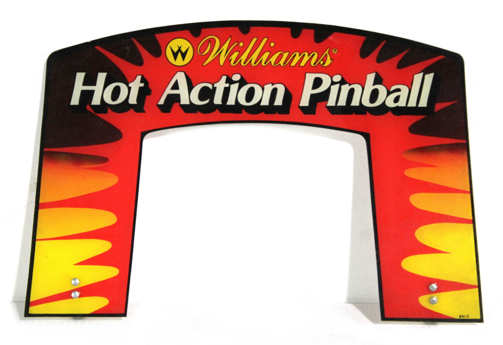 Williams "Hot Action" Pinball Topper (1 of 1)