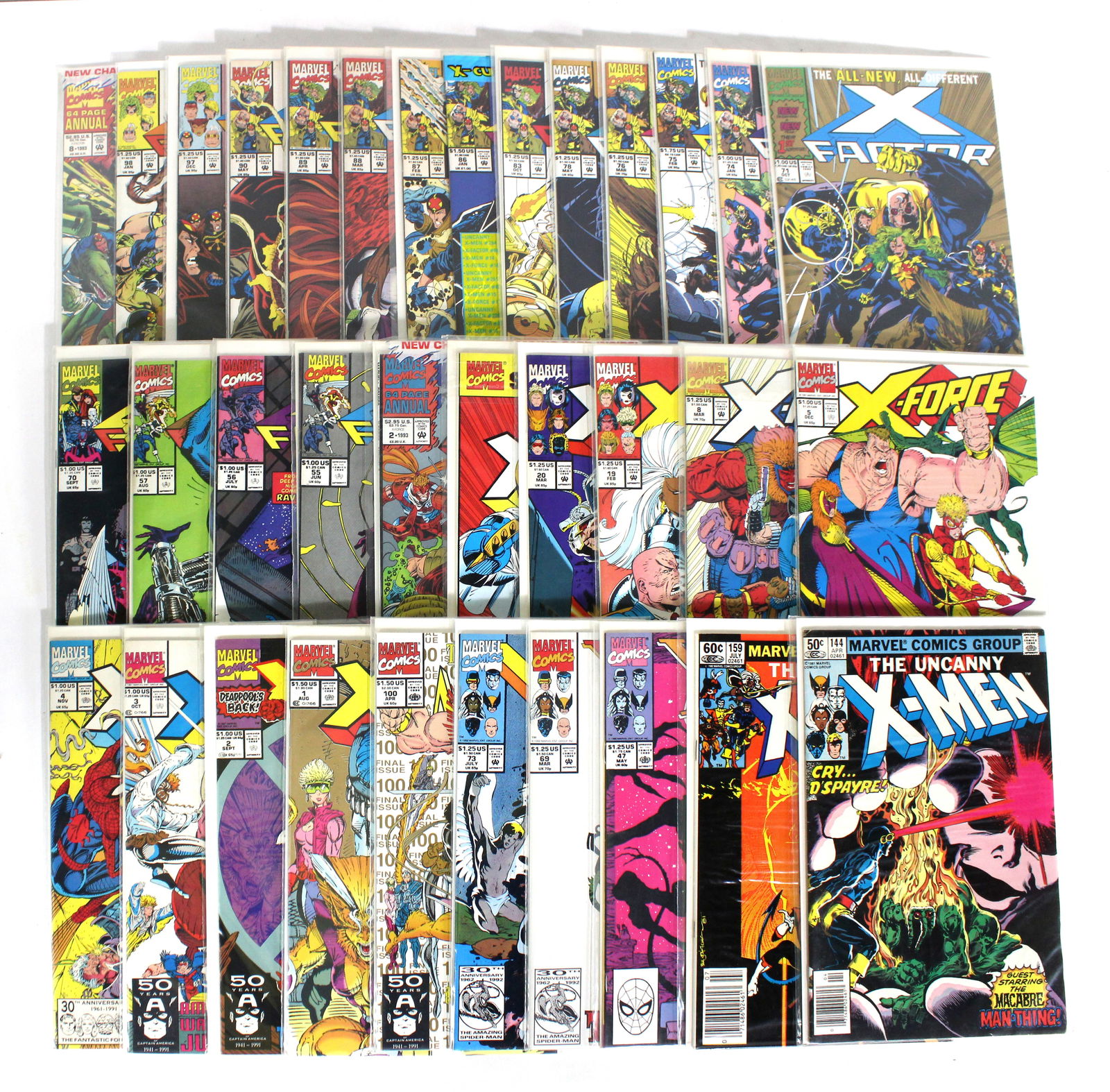 Marvel Comics X-Men, X-Factor and X-Force Comic Books (1 of 1)