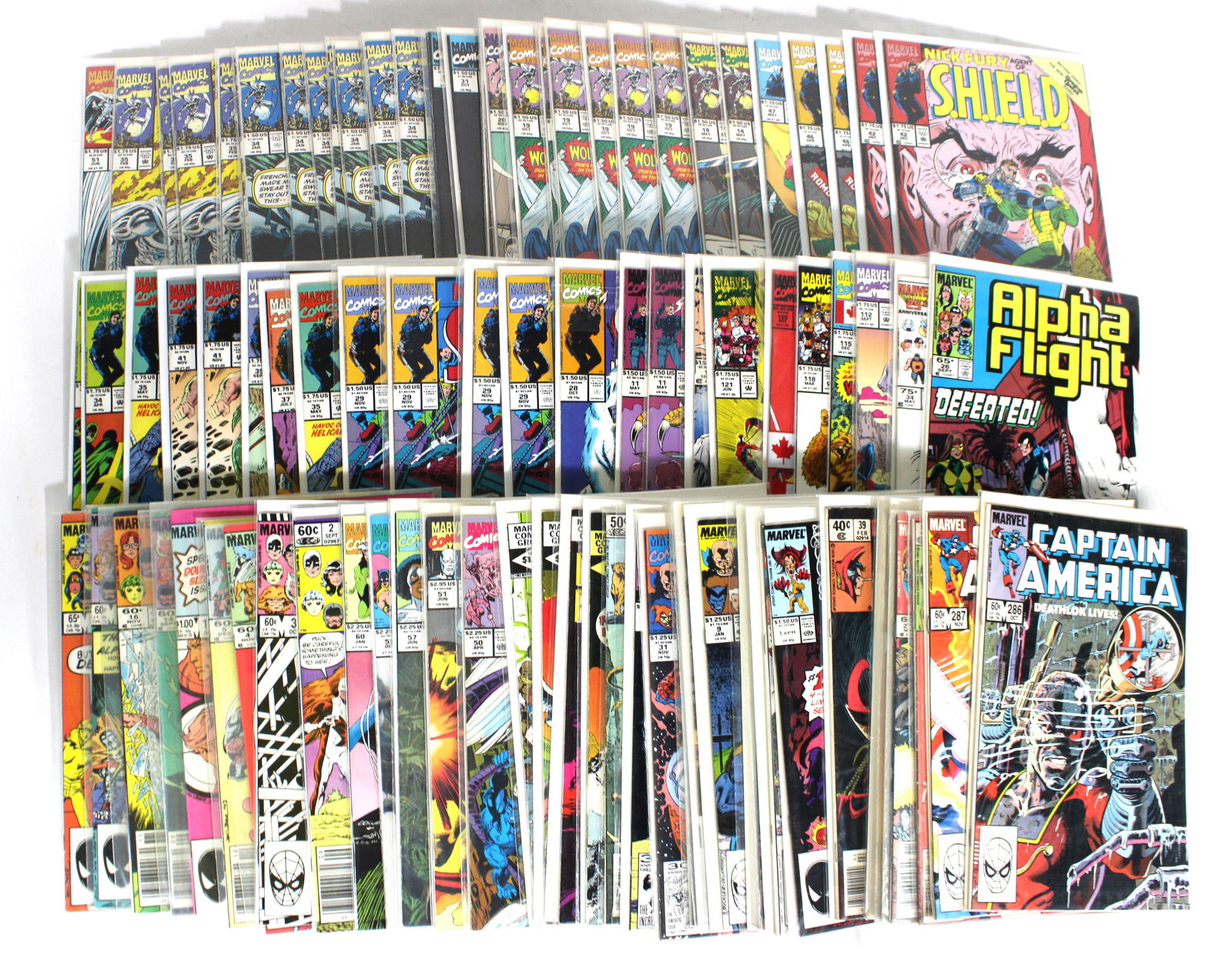 Marvel Comics Resellers Lot incl. Captain America and Alpha Fight (1 of 3)