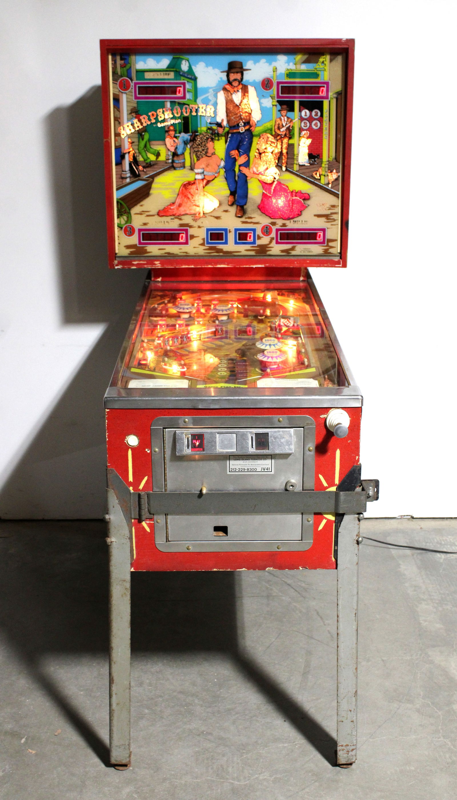 Gameplan Sharpshooter Pinball Machine (1 of 9)