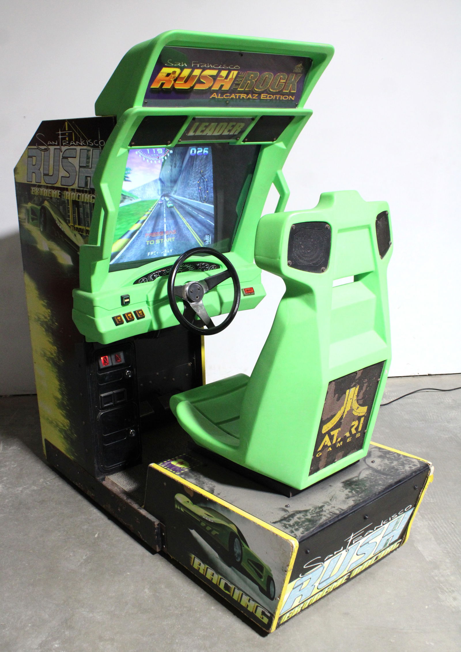 Atari Rush The Rock Sit Down Arcade Game, Lot 2 (1 of 3)