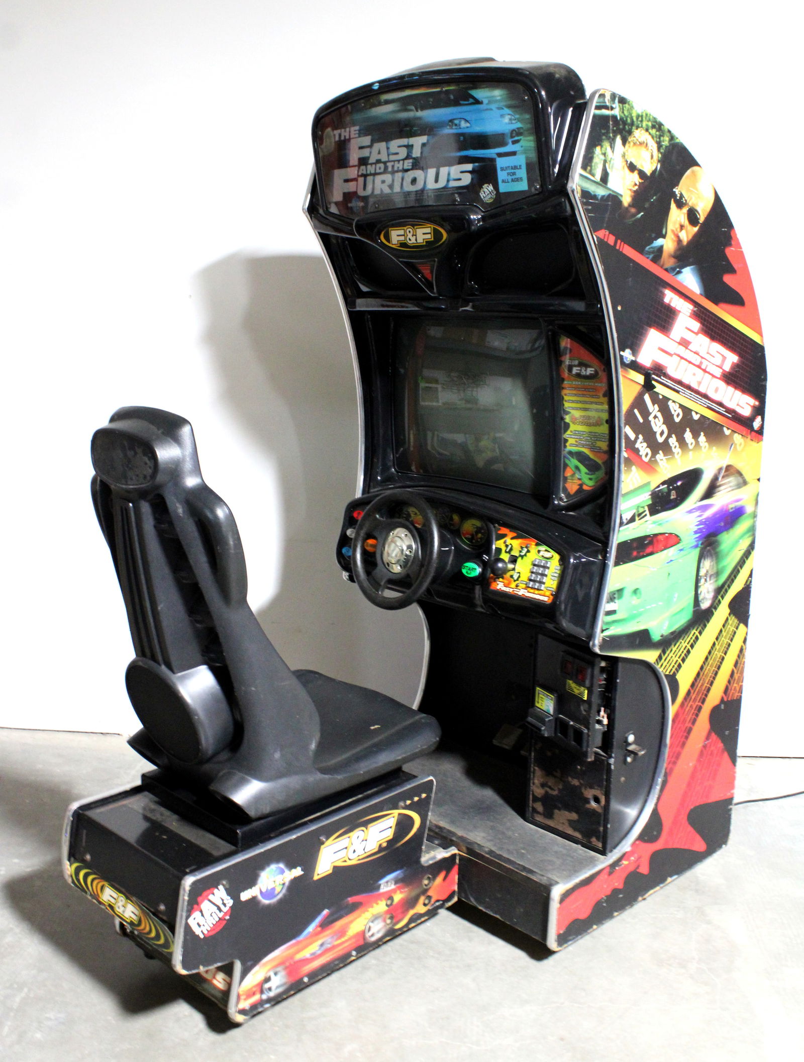 Raw Thrills Fast and Furious Sit Down Arcade Game (1 of 4)