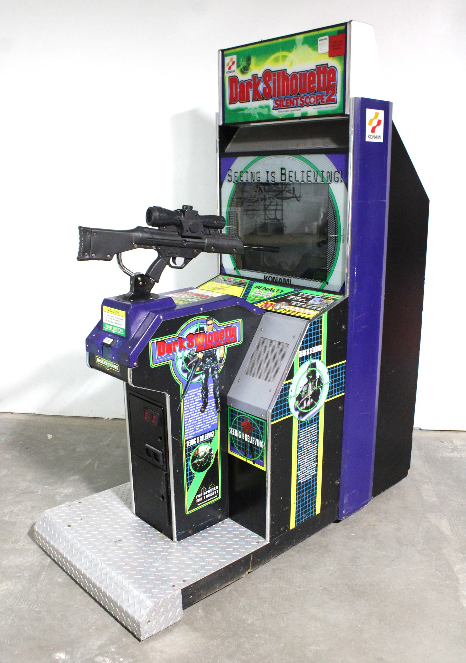 Konami Dark Silhouette Silent Scope 2 Arcade Game (1 of 4)