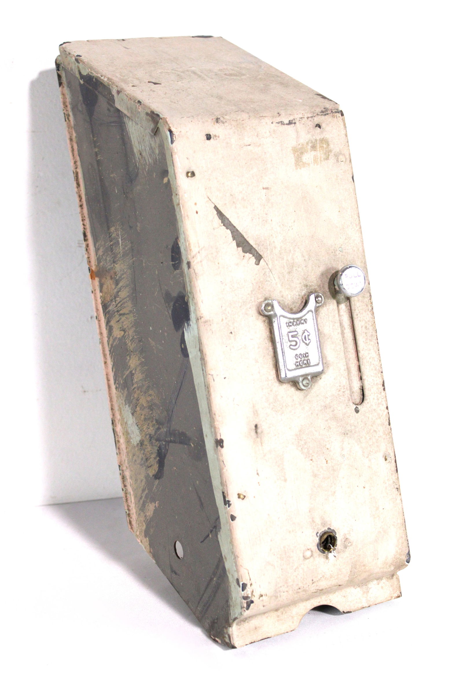 Embossed Kotex 5 Cent Coin Op Wall Vendor (1 of 3)