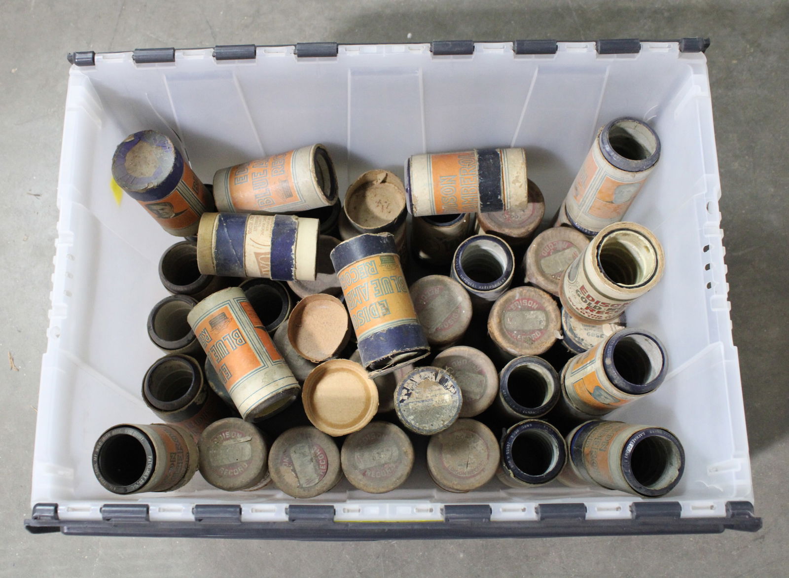 Edison Records incl. Blue Amberol (1 of 2)