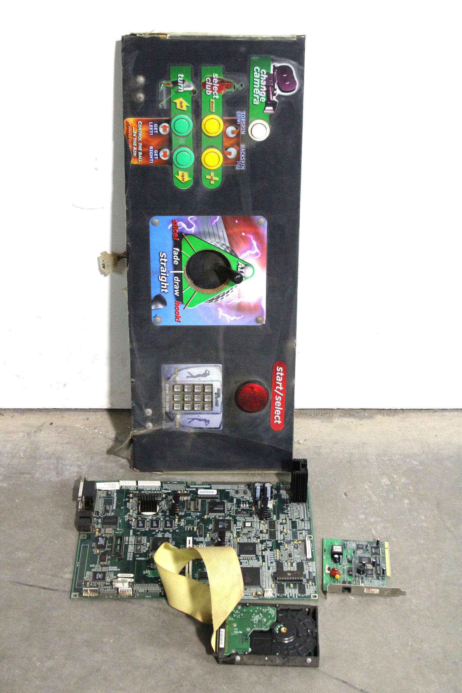 Crown's Golf Arcade Game Board and Control Panel (1 of 3)
