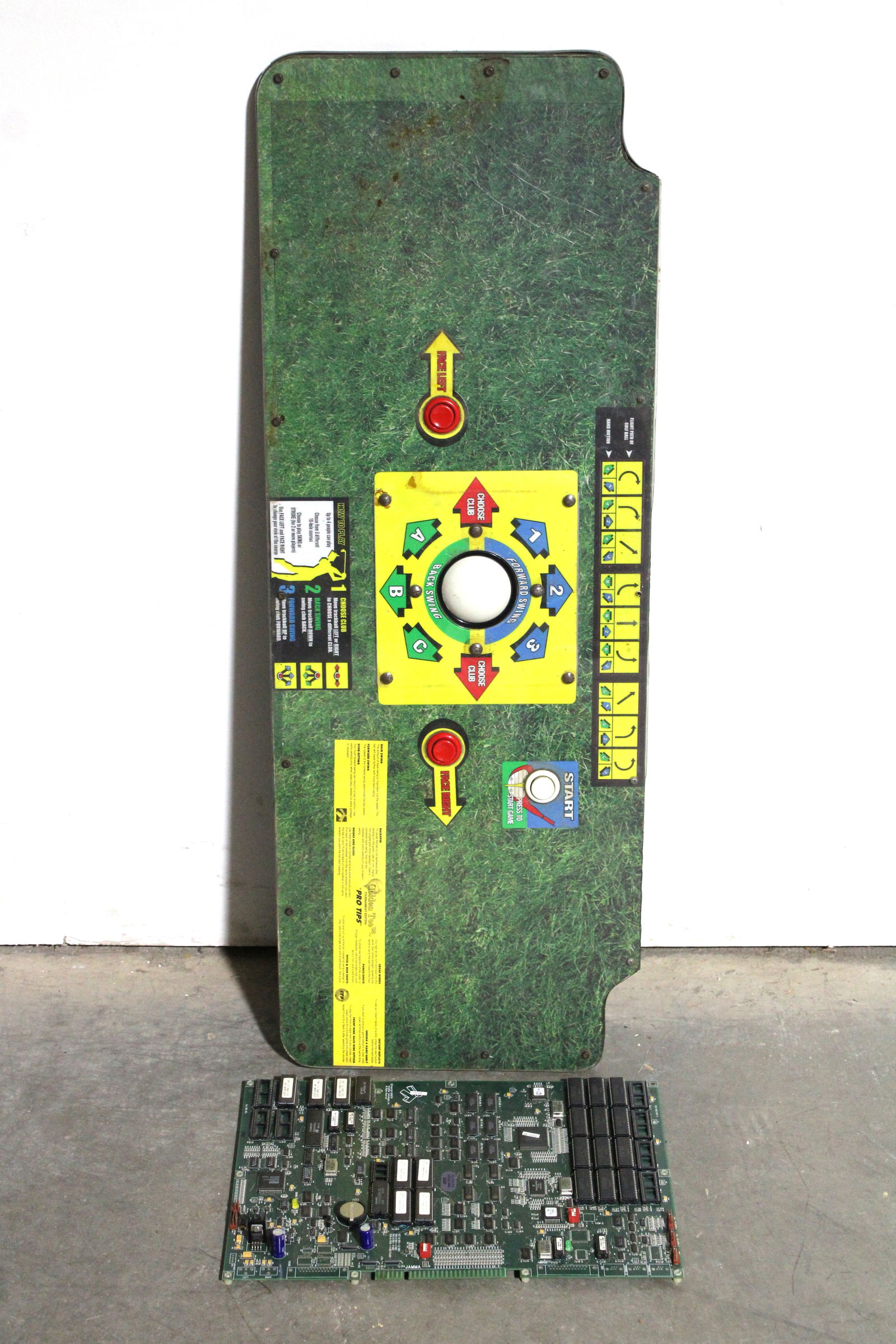 Golden Tee 98 Arcade Game Board and Control Panel (1 of 3)