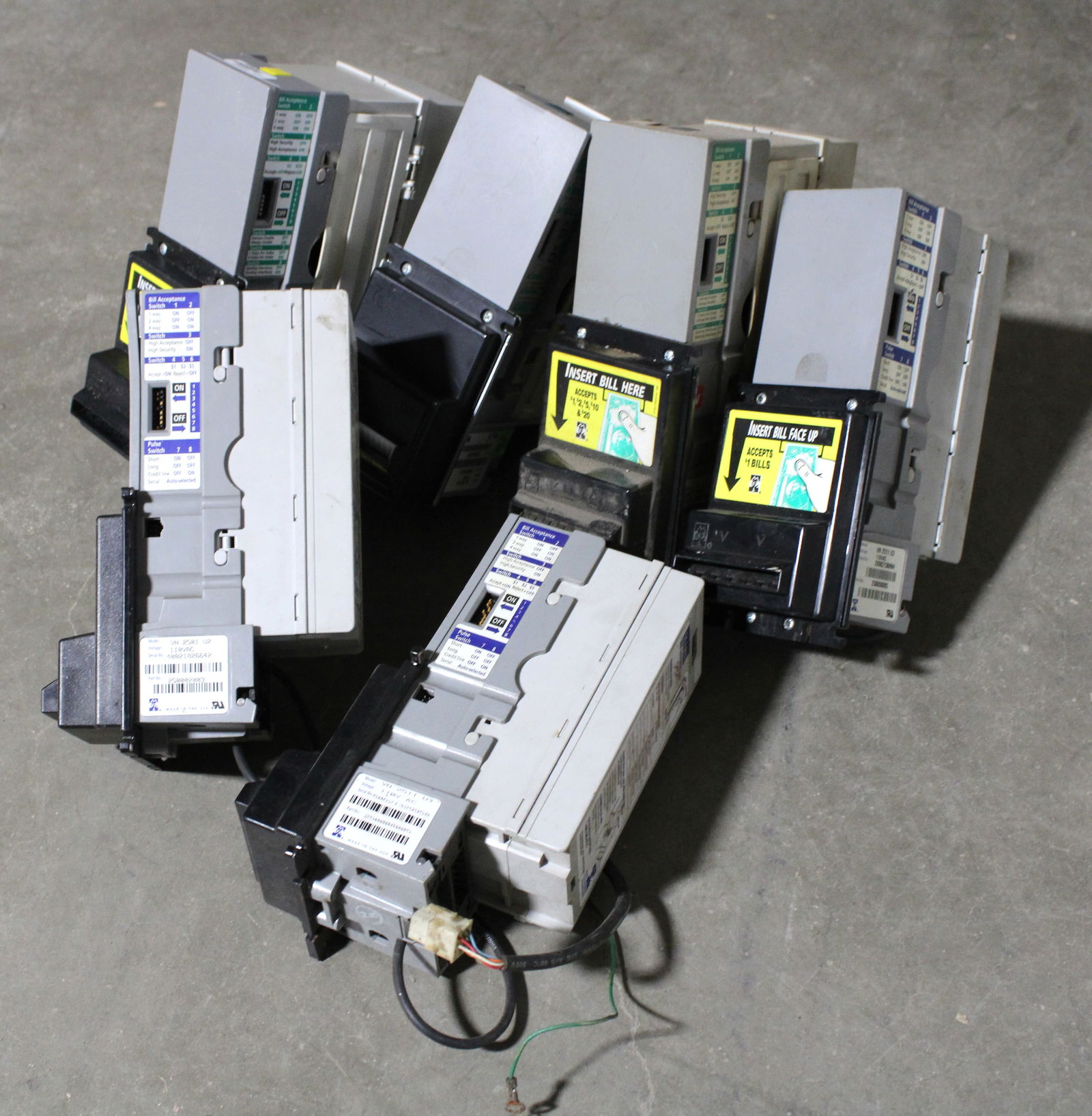 MEI Dollar Bill Acceptors, Lot 1 (1 of 3)