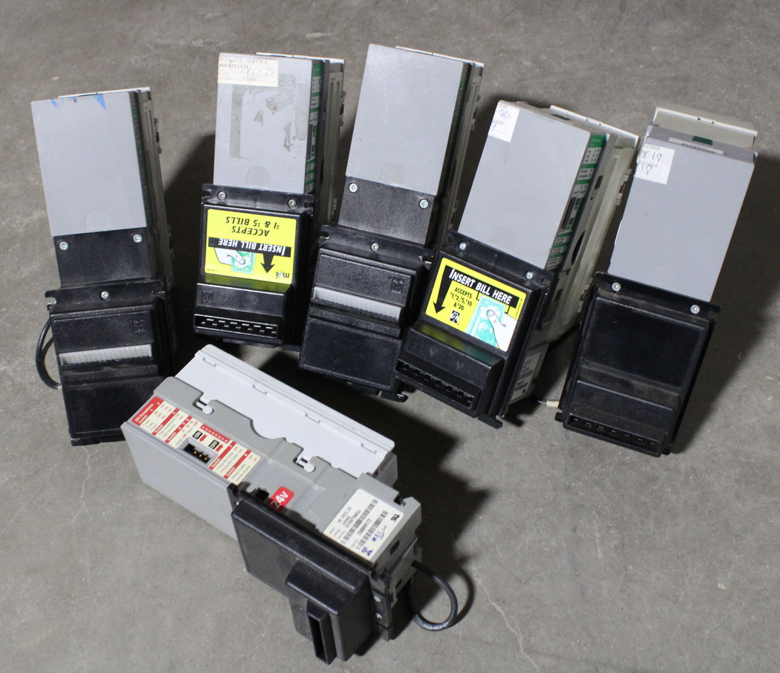 MEI Dollar Bill Acceptors, Lot 2 (1 of 4)