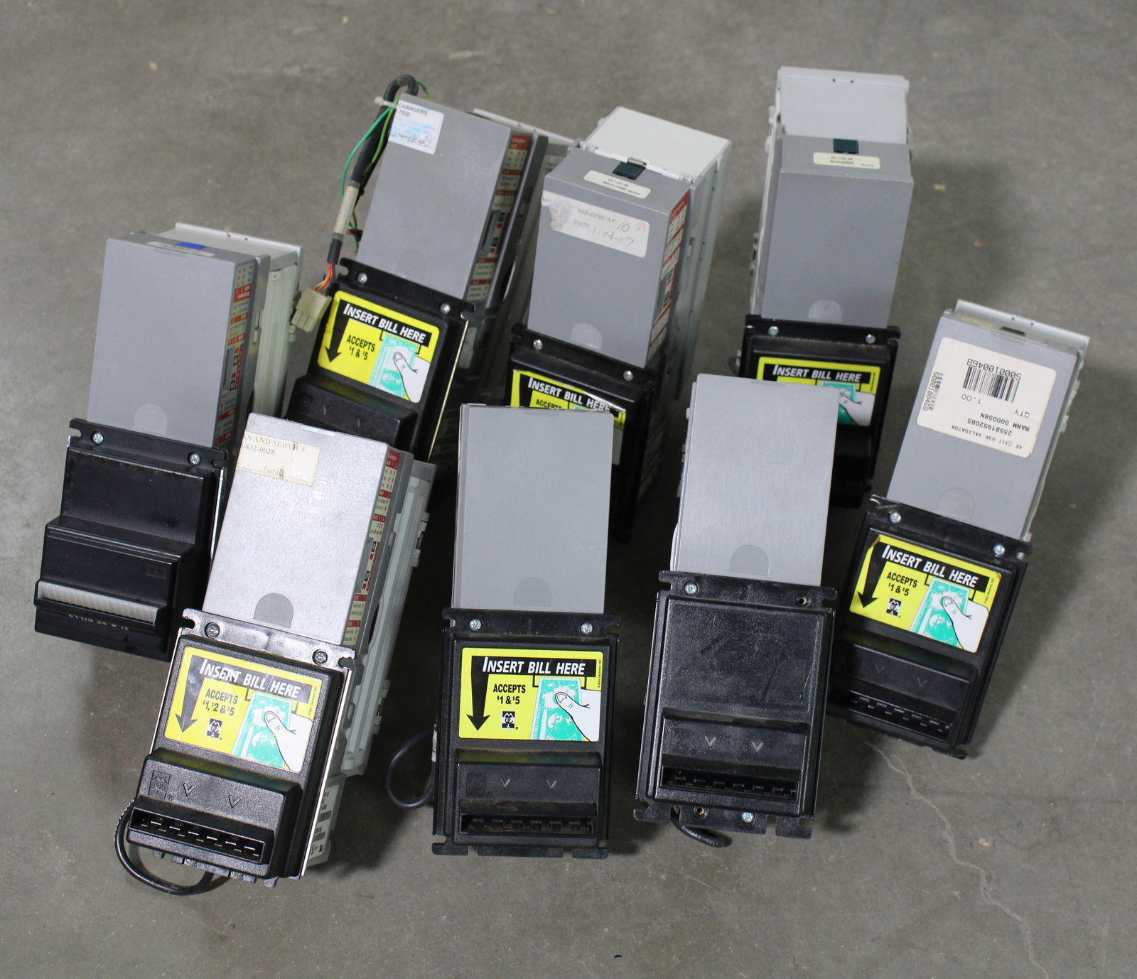 MEI Dollar Bill Acceptors, Lot 4 (1 of 4)