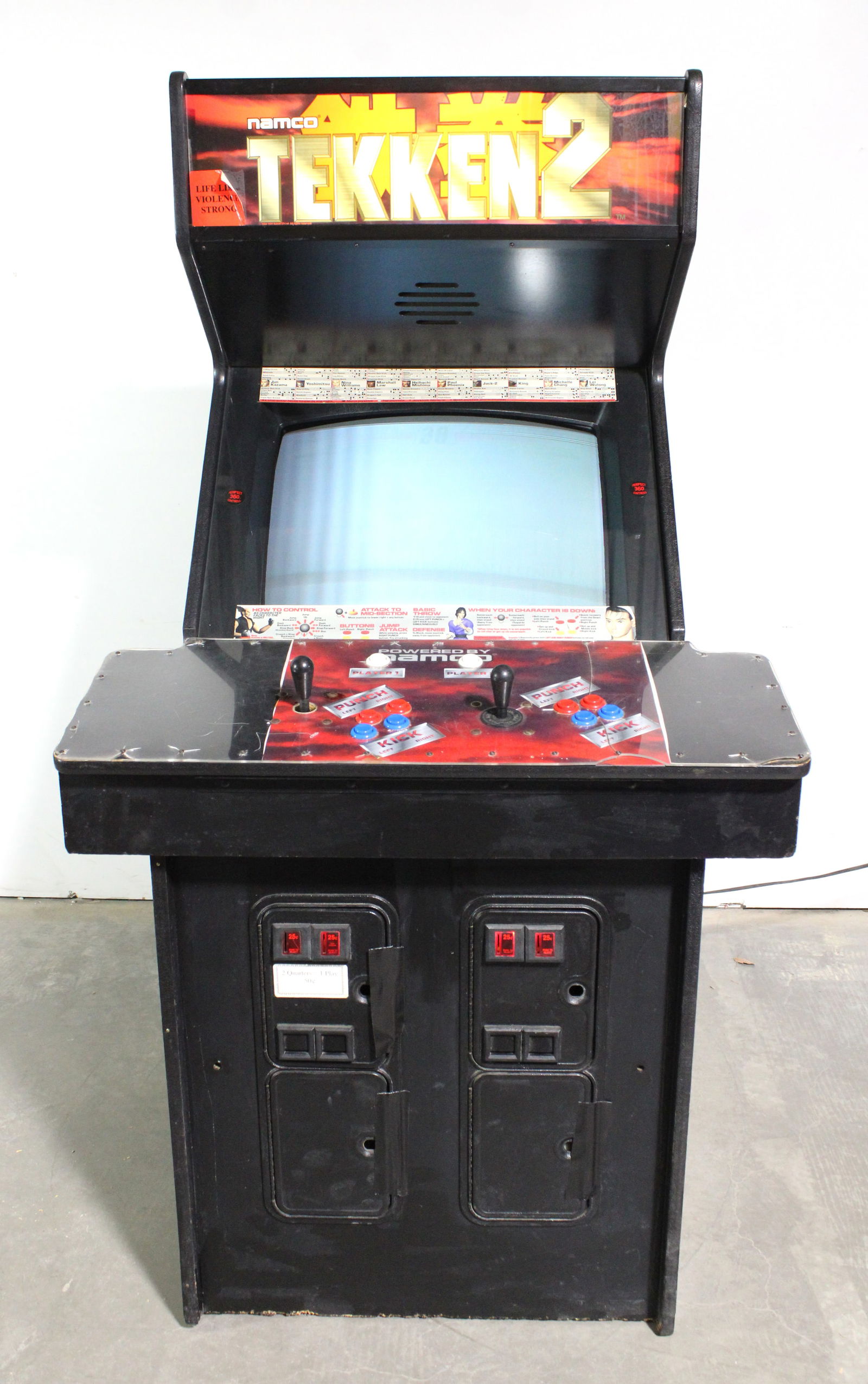Namco Tekken 2 Arcade Game (1 of 3)